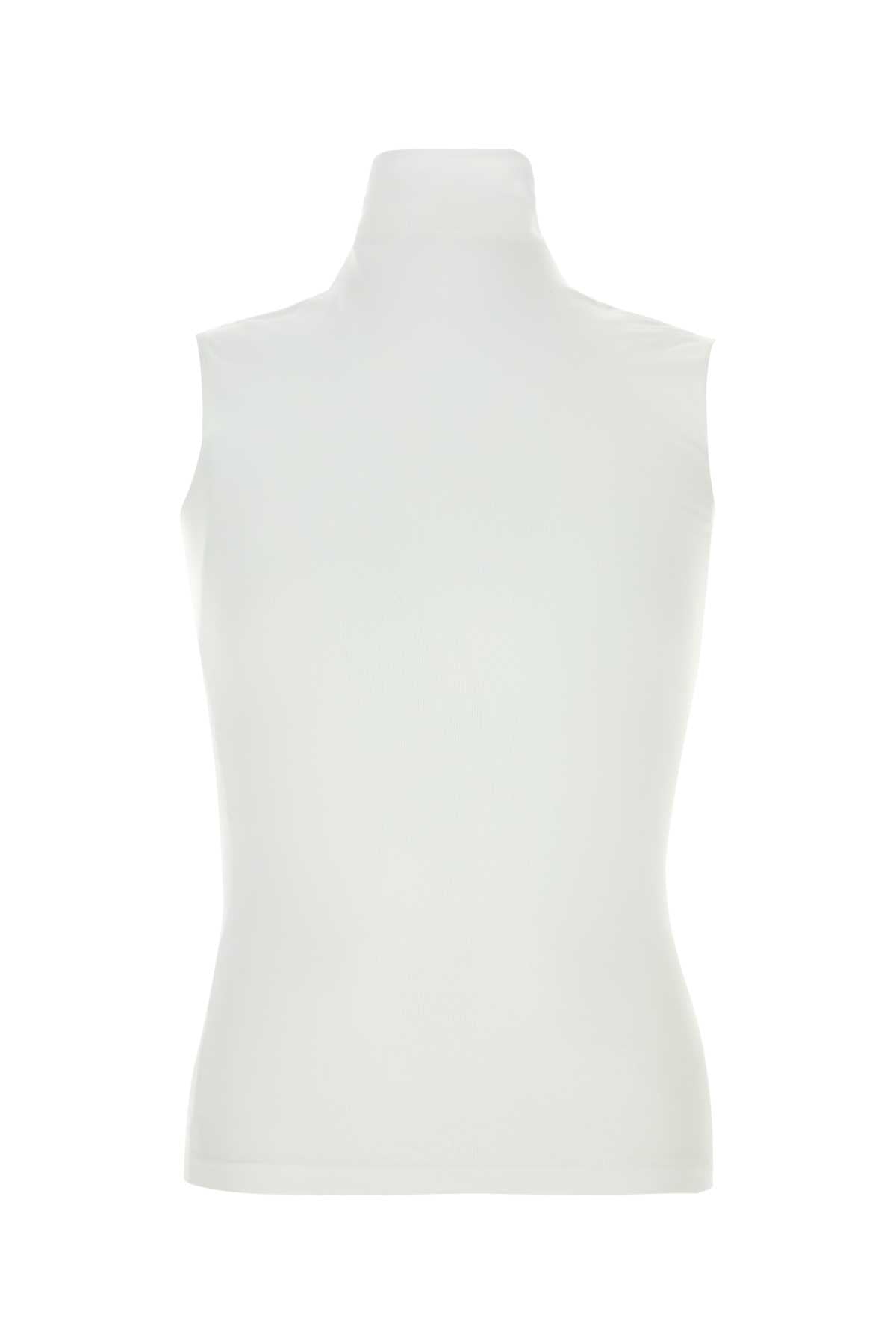 Gucci Men White Stretch Jersey Top GUCCI