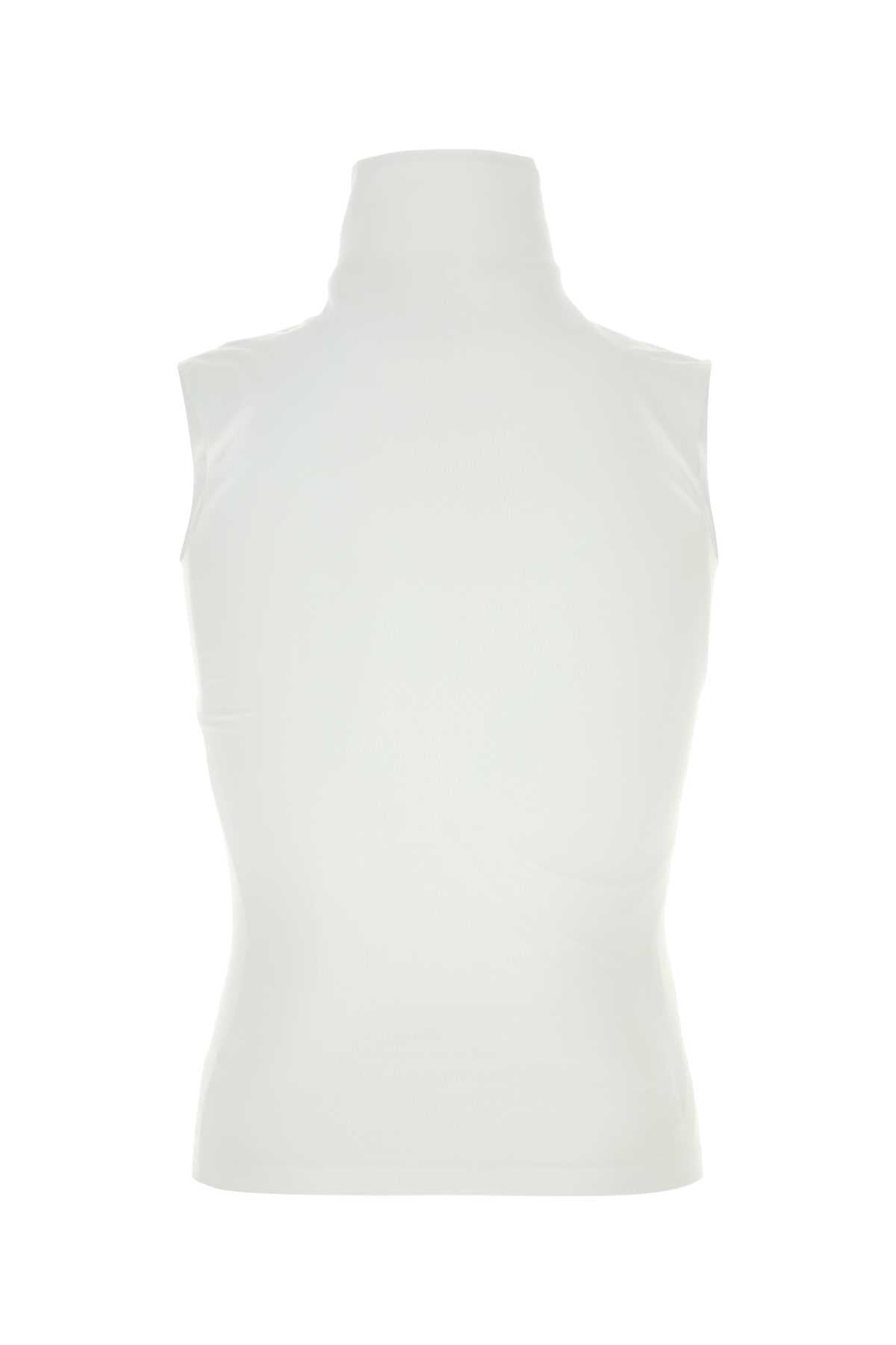 Gucci Men White Stretch Jersey Top GUCCI