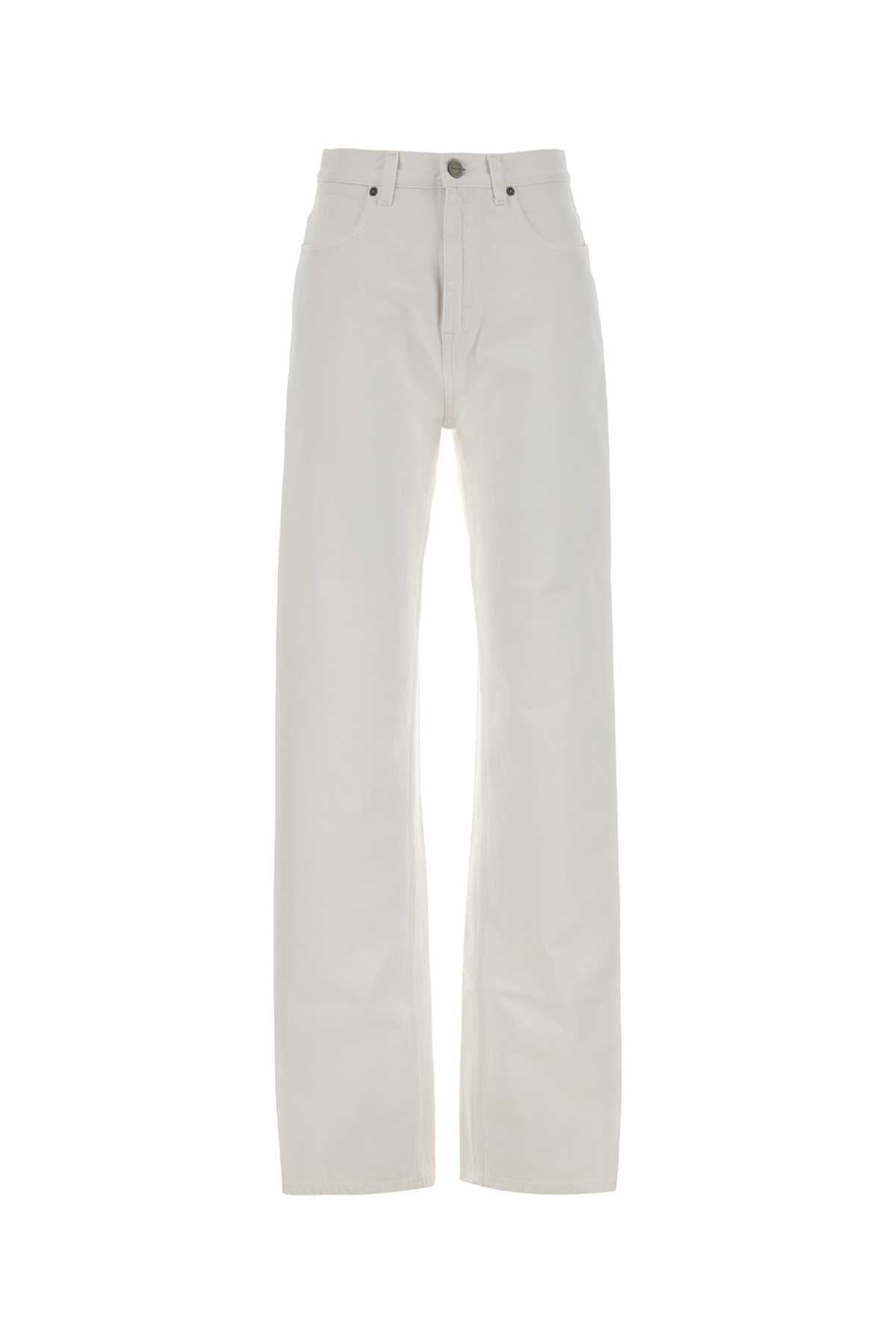 Gucci Men White Denim Jeans GUCCI