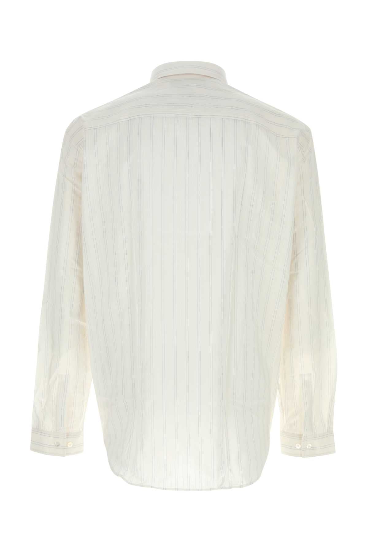 Gucci Men White Cupro Blend Shirt GUCCI