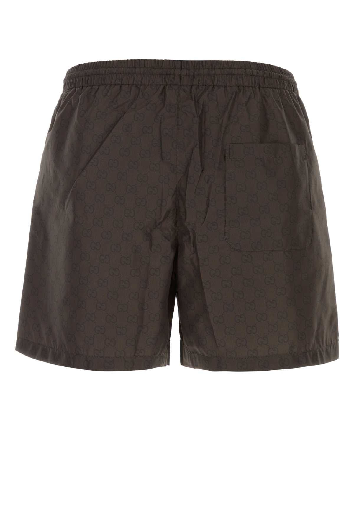Gucci Men Printed Polyester Swimming Shorts GUCCI