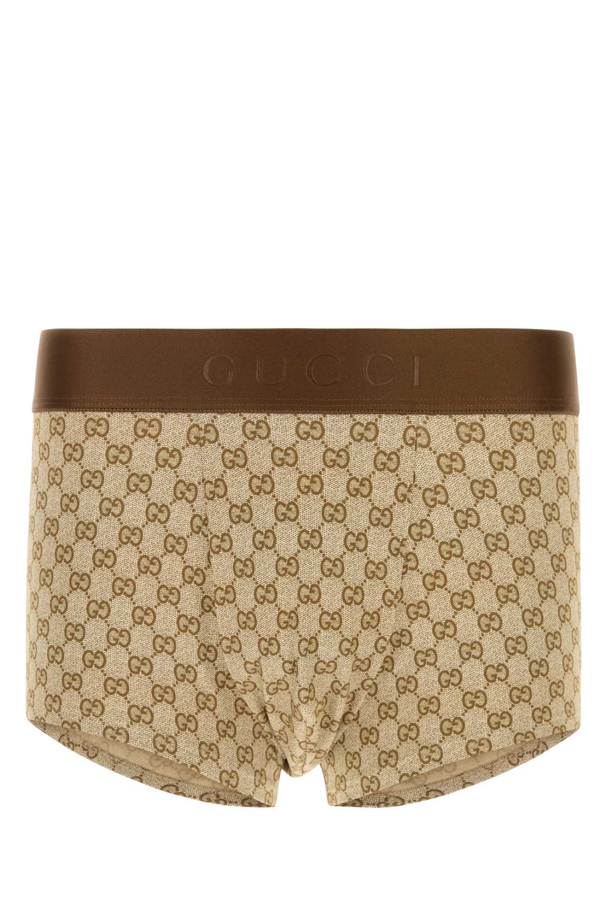 Gucci Men Printed Stretch Modal Boxer GUCCI