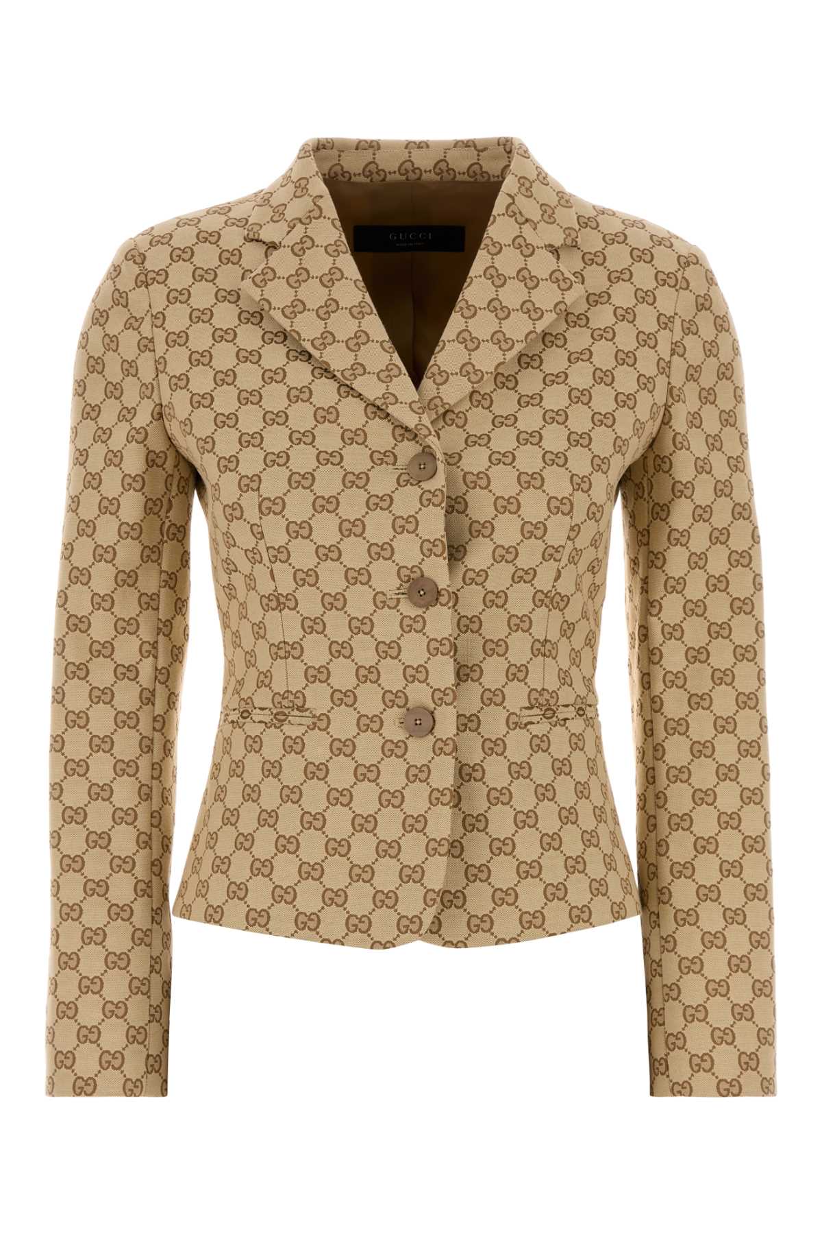 Gucci Women Gg Fabric Blazer GUCCI
