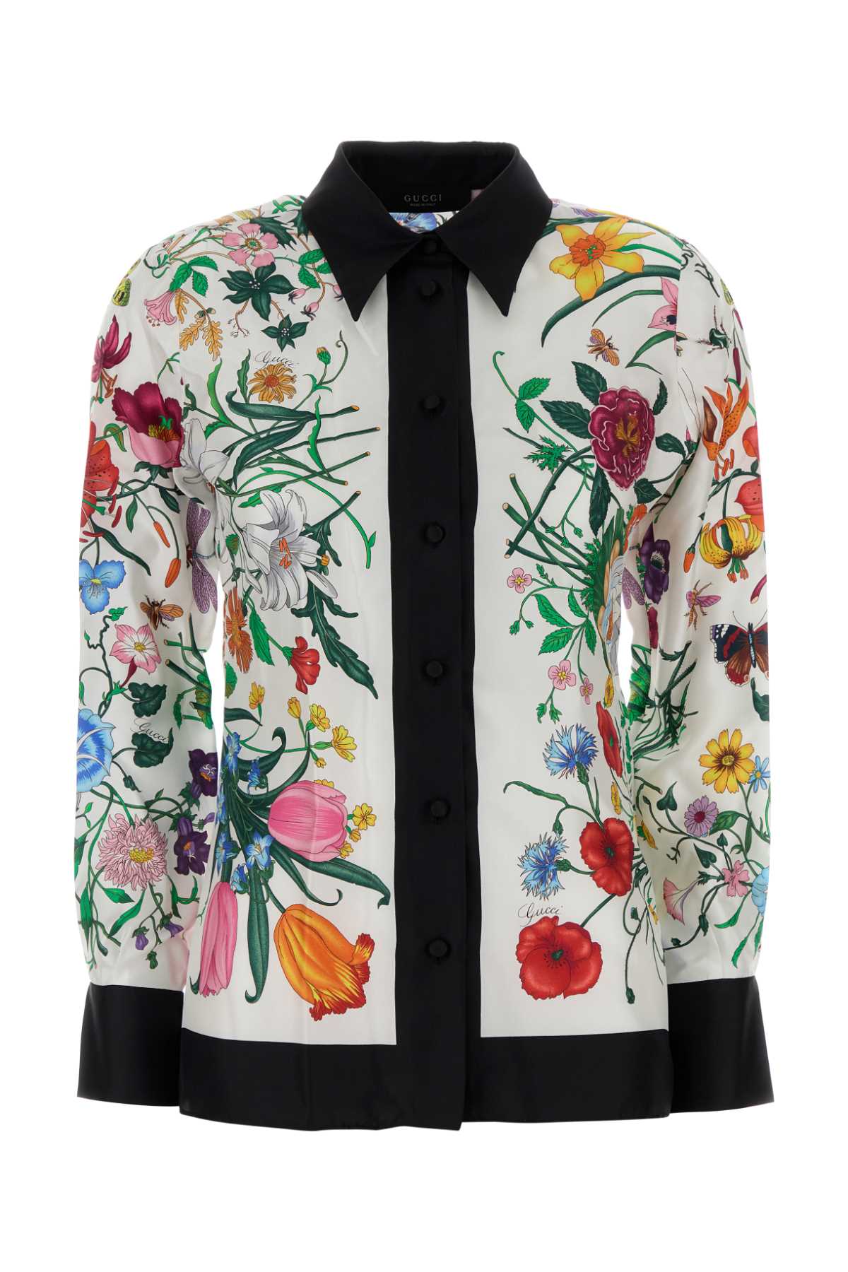 Gucci Women Printed Twill Shirt GUCCI