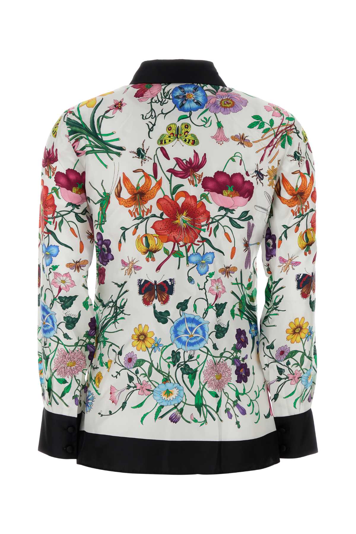 Gucci Women Printed Twill Shirt GUCCI