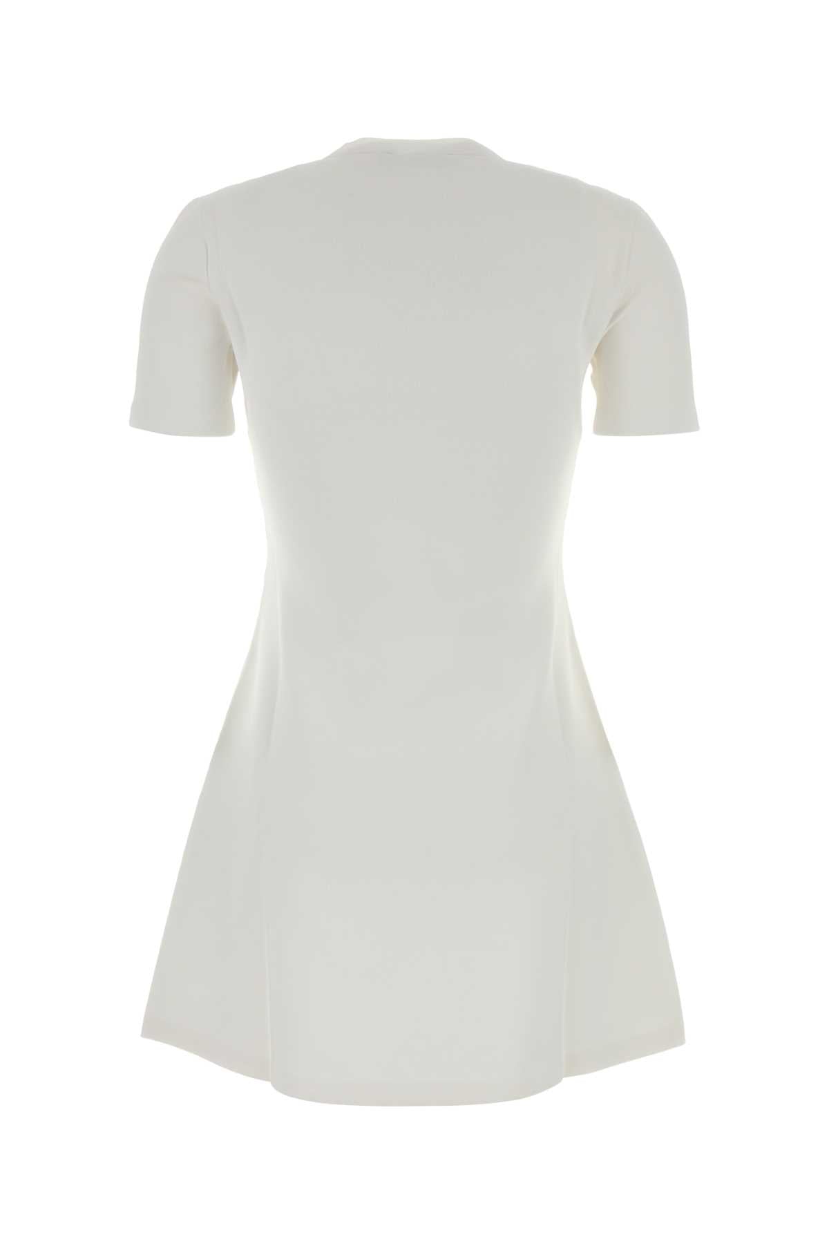 Gucci Women White Knit Mini Dress GUCCI