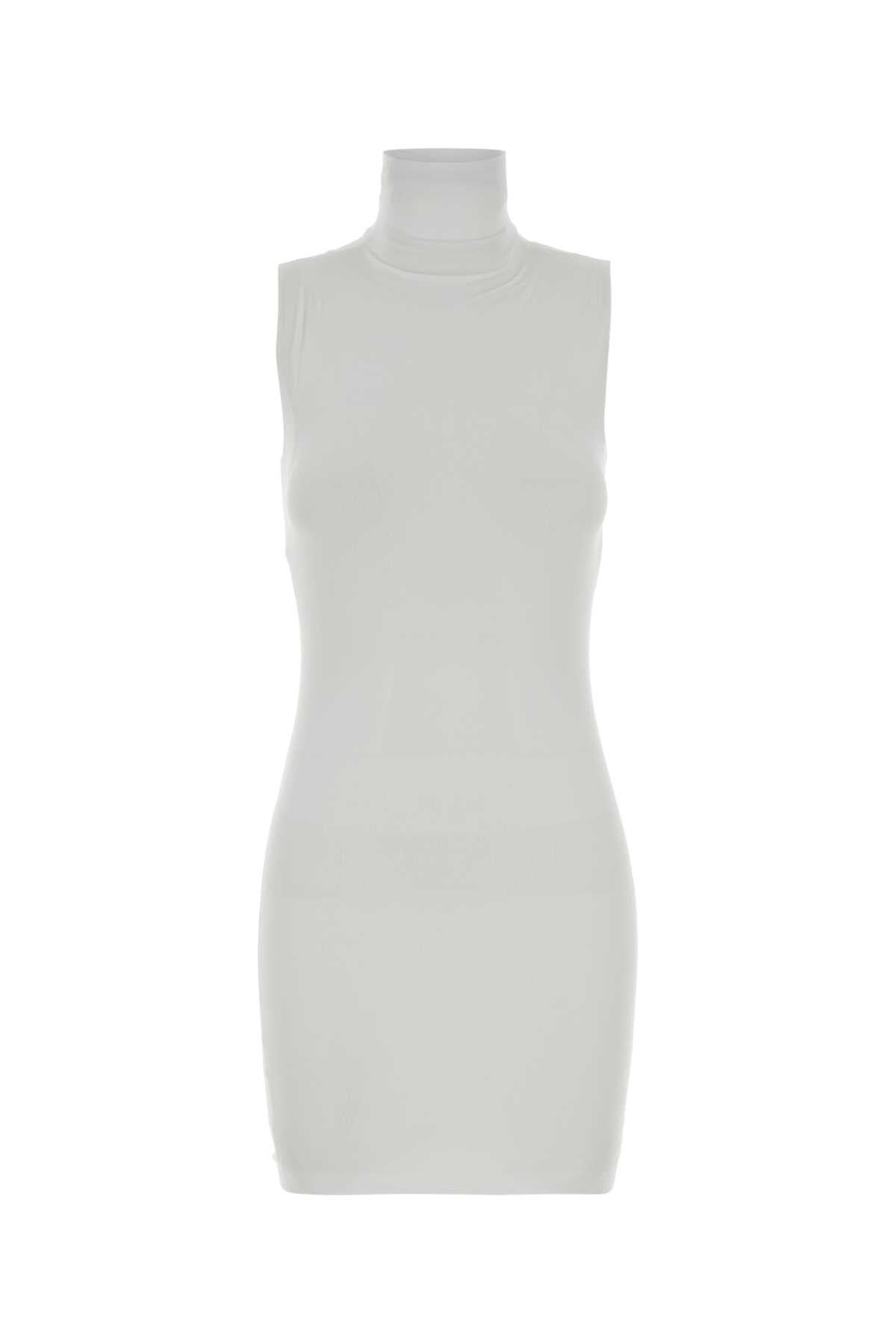 Gucci Women White Stretch Jersey Mini Dress GUCCI