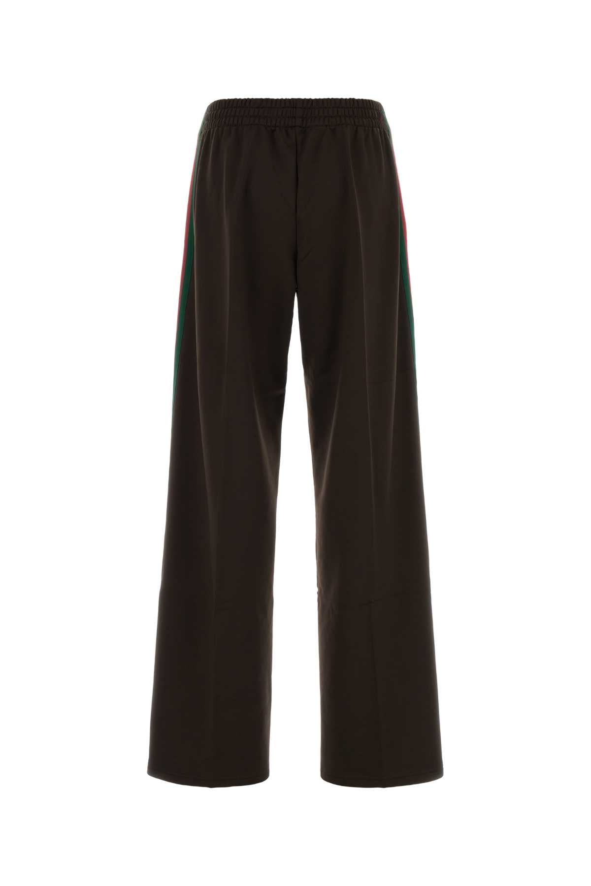 Gucci Women Brown Jersey Joggers GUCCI
