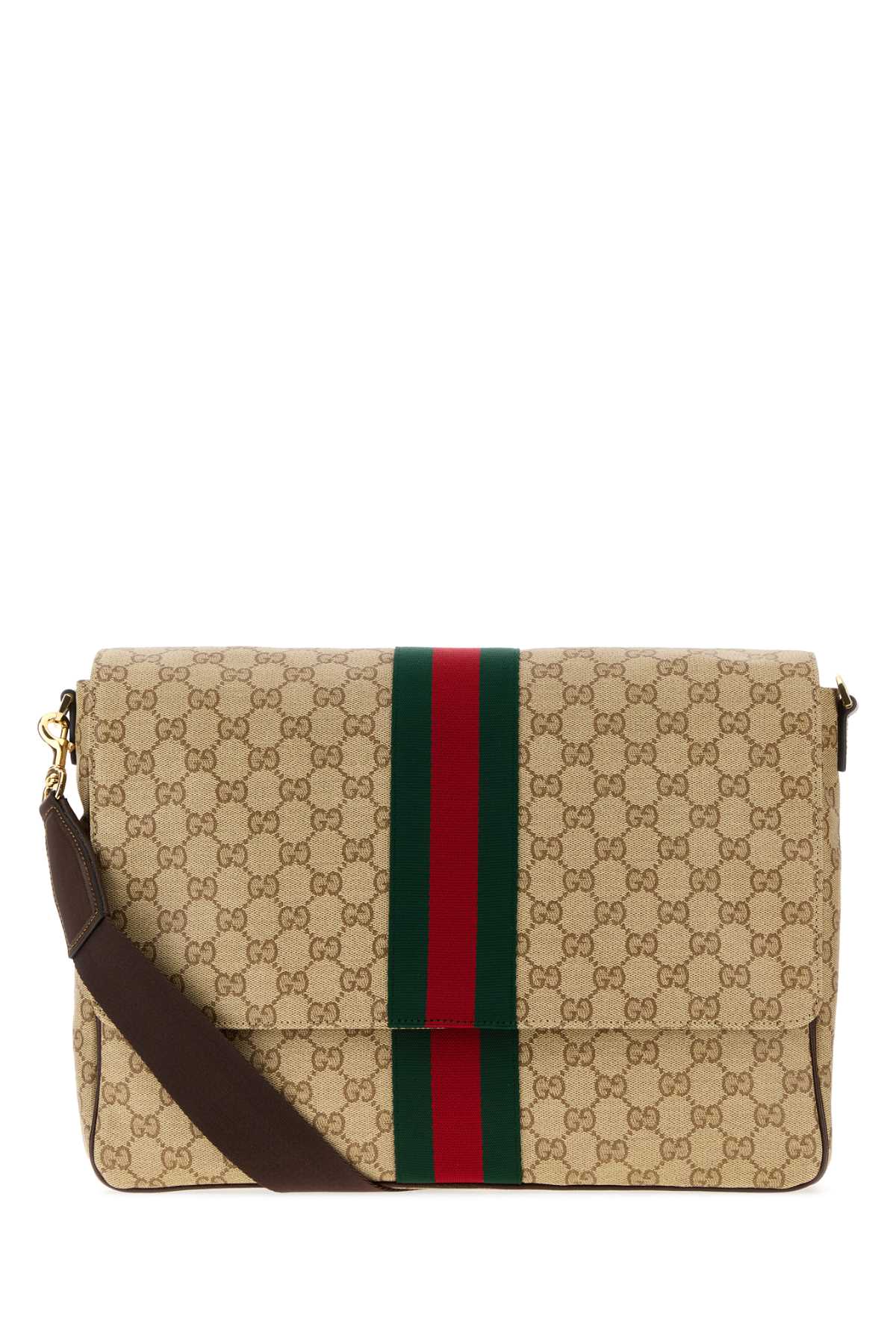 Gucci Men Gg Canvas Crossbody Bag GUCCI