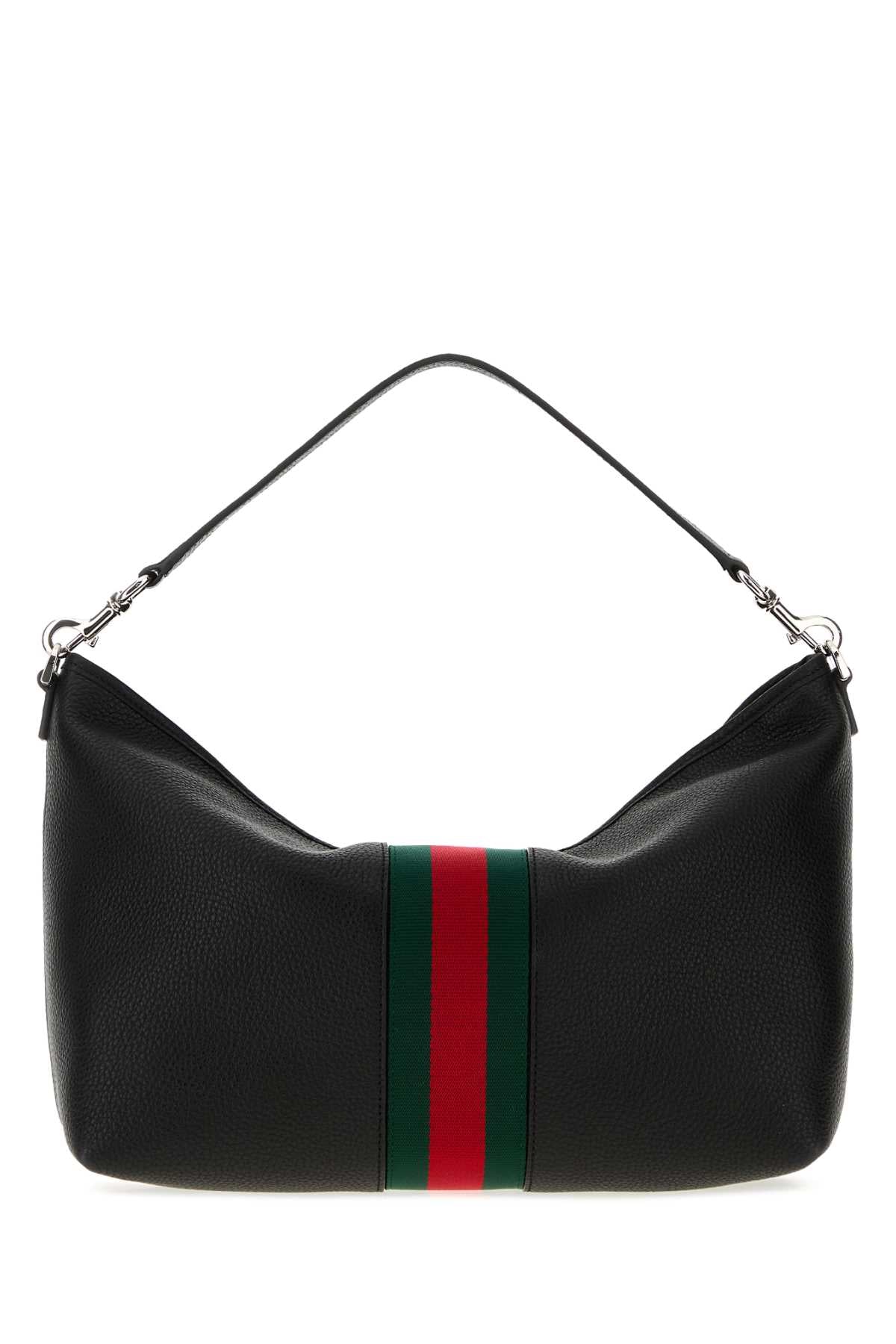 Gucci Men Black Leather Handbag GUCCI