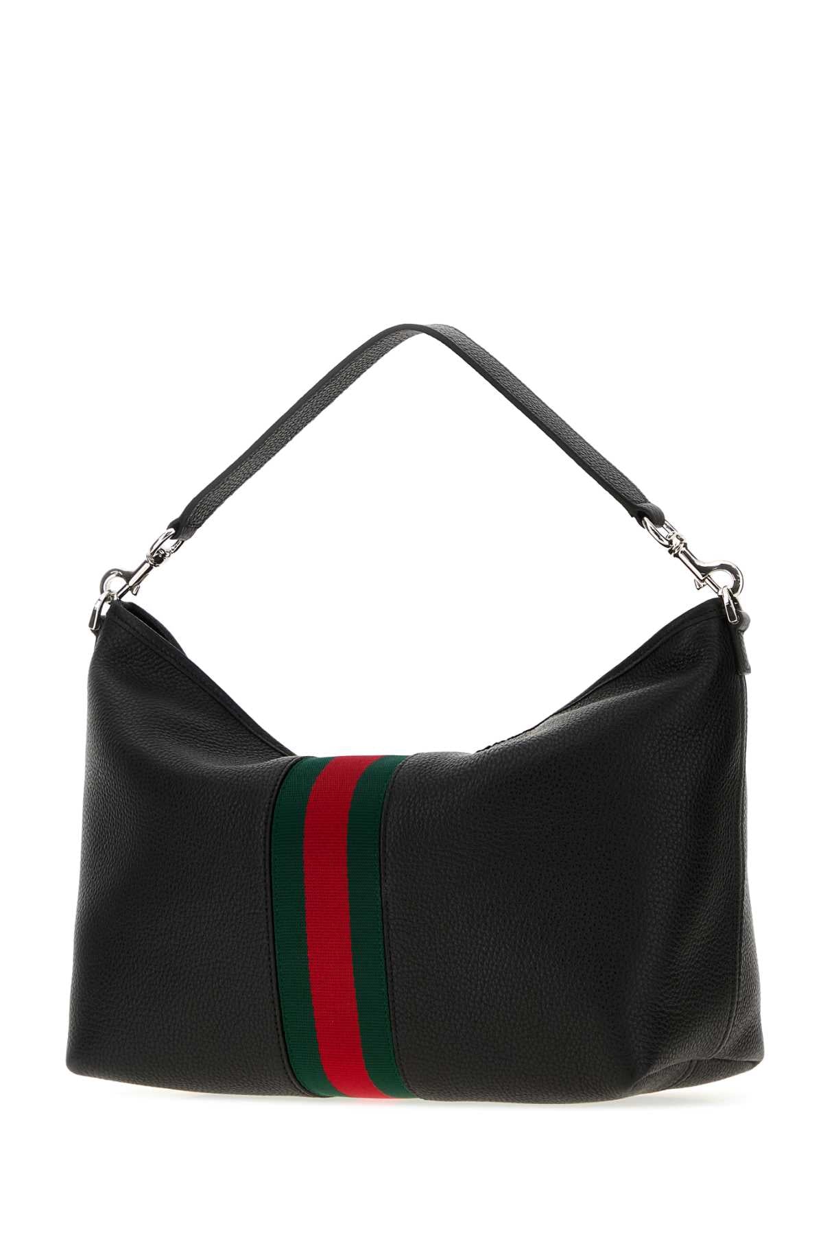 Gucci Men Black Leather Handbag GUCCI