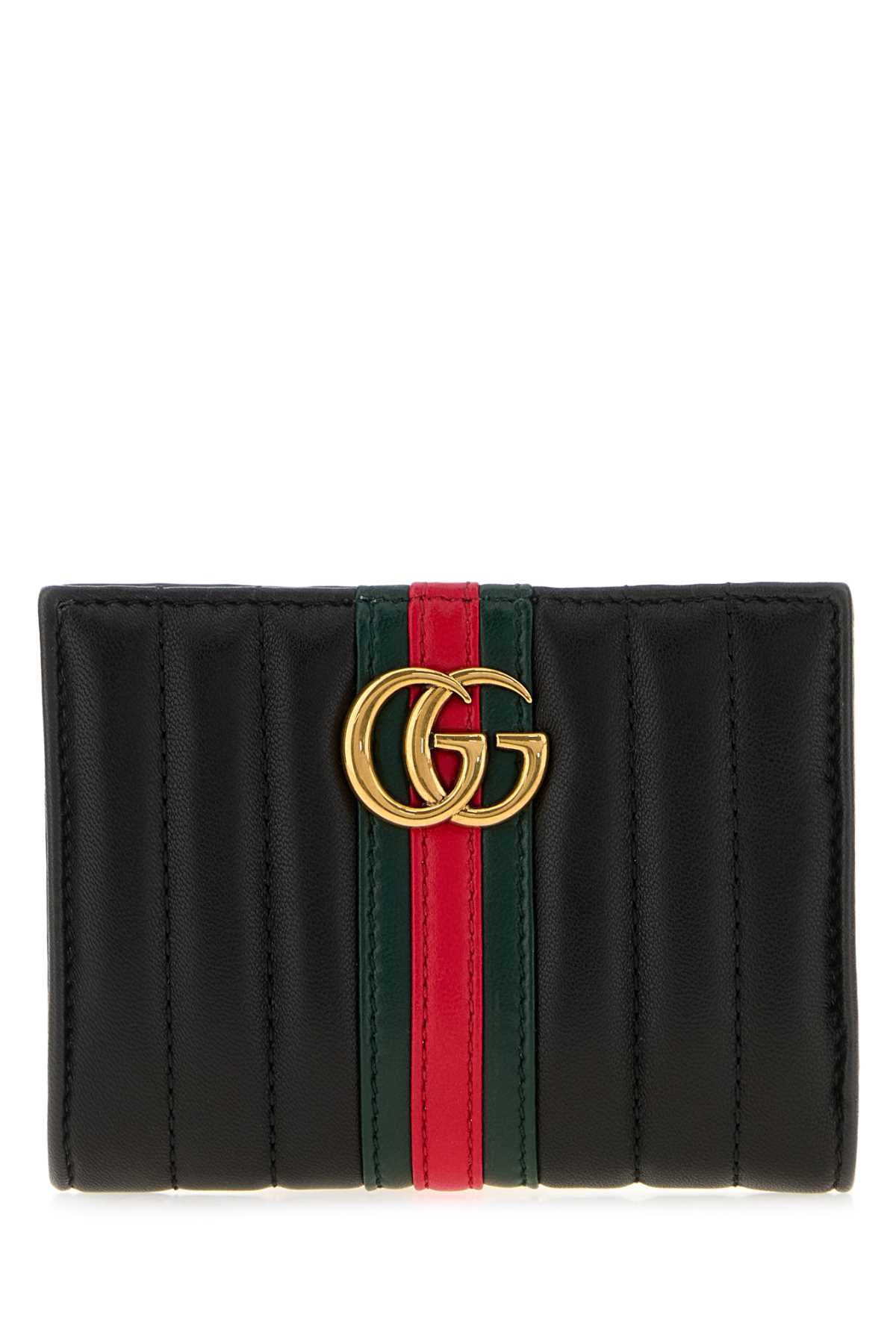 Gucci Women Black Leather Wallet GUCCI