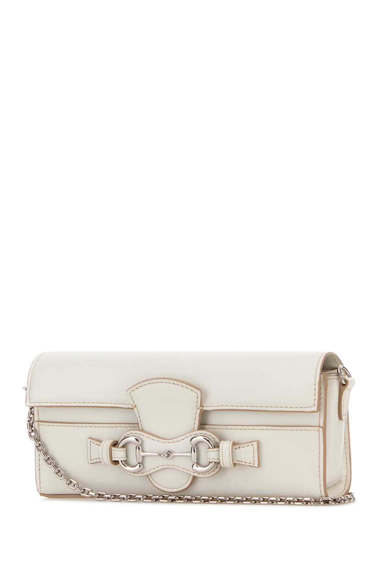 Gucci Women White Leather Crossbody Bag GUCCI