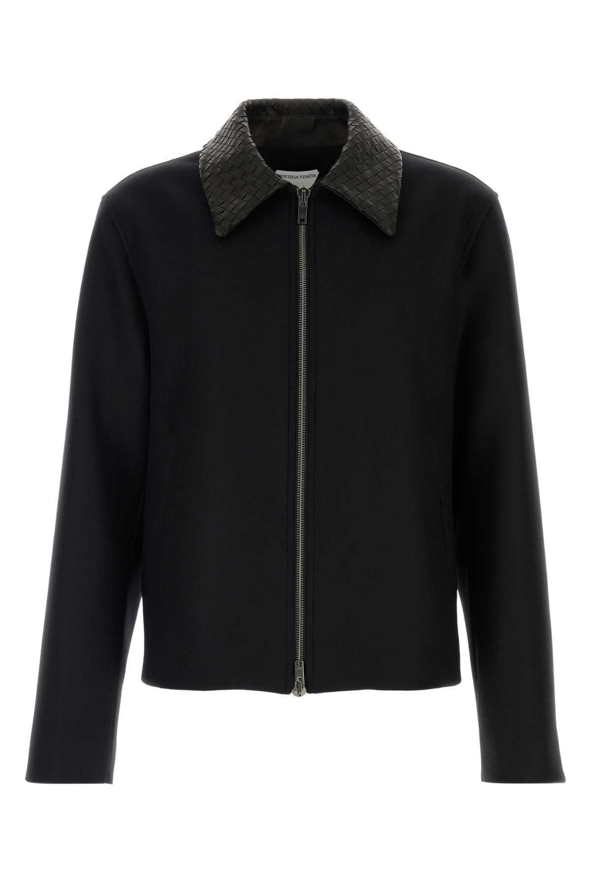 Bottega Veneta Men Black Wool Jacket BOTTEGA VENETA