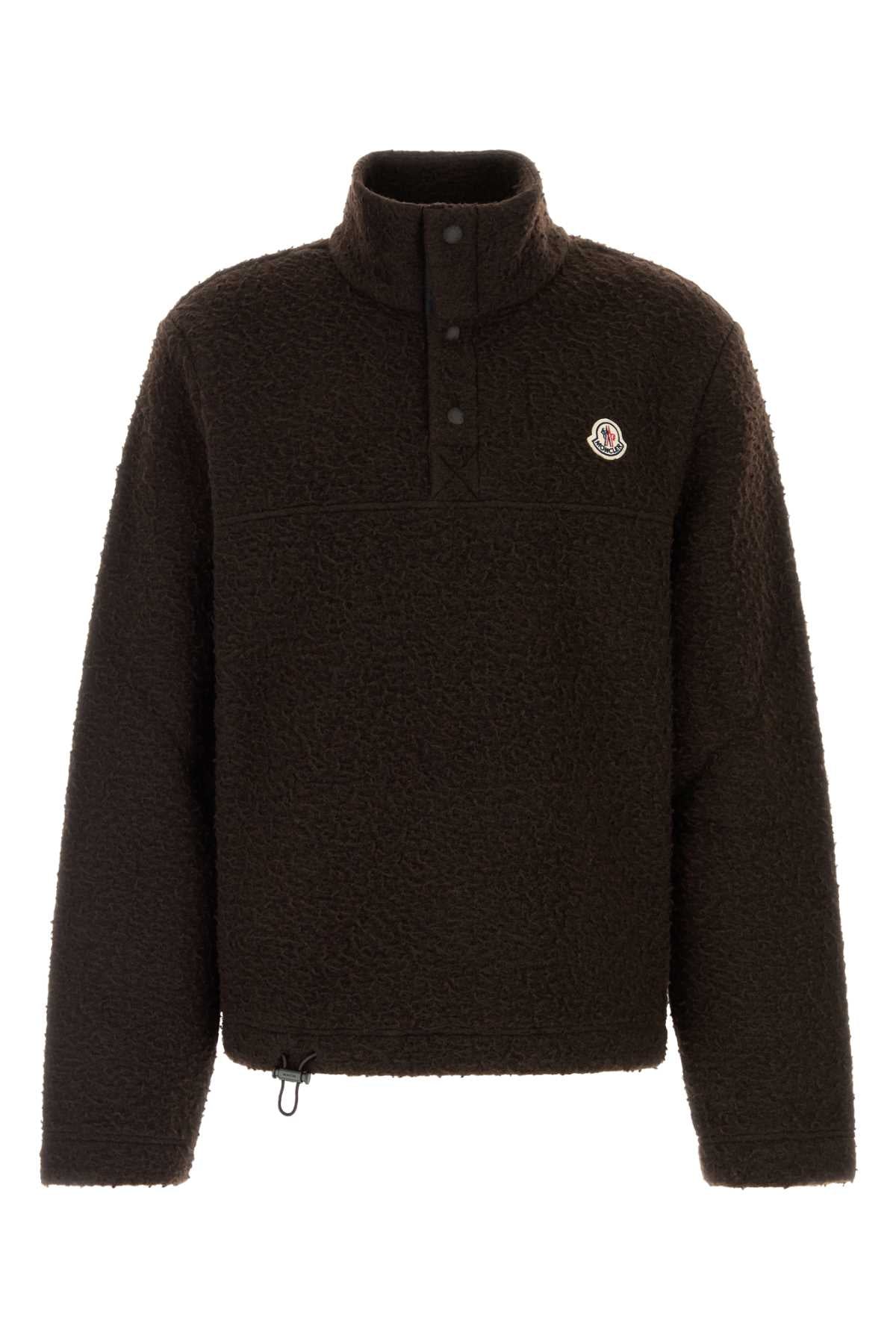 Moncler Men Chocolate Pile Sweatshirt MONCLER