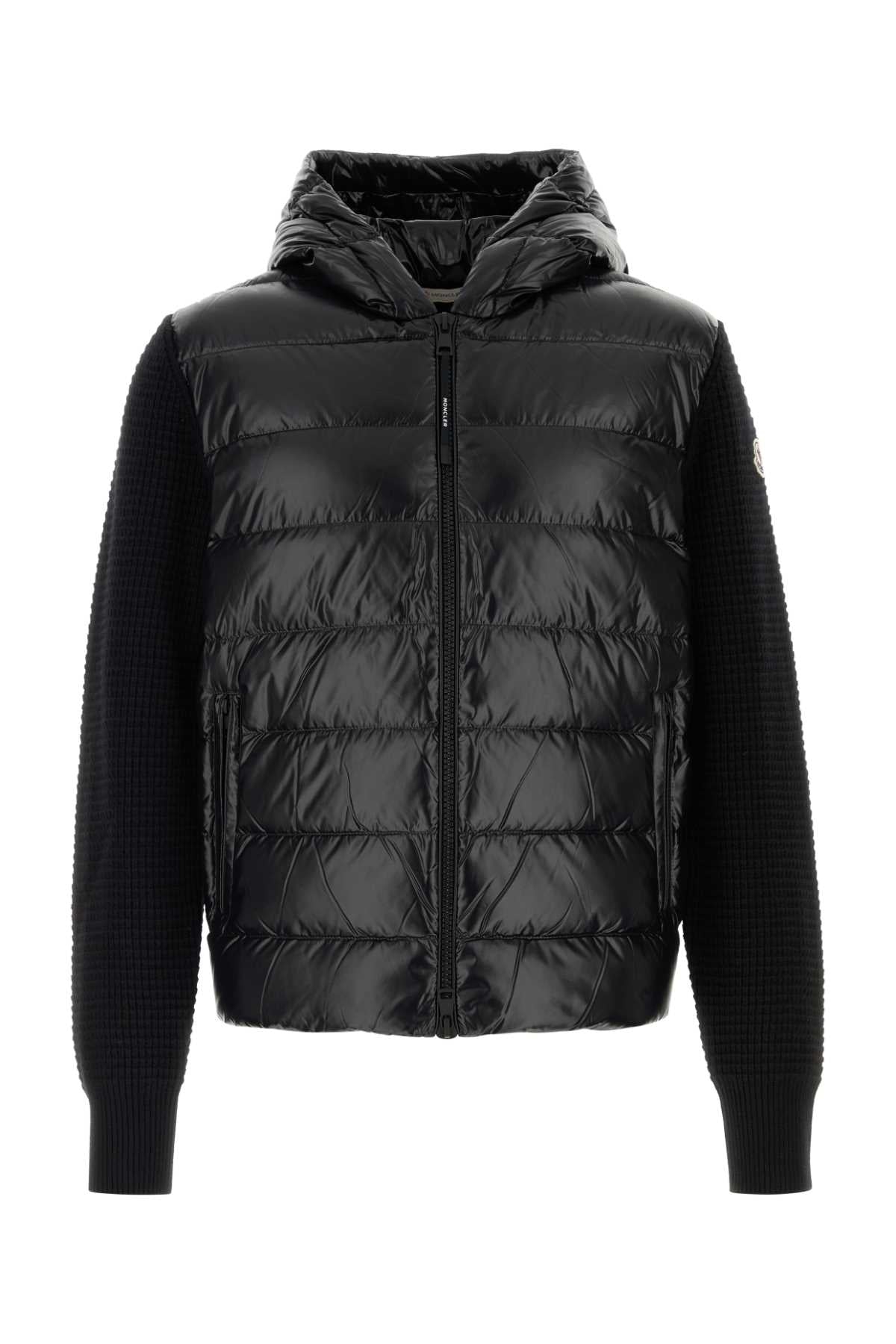 Moncler Men Black Wool Blend Jacket MONCLER