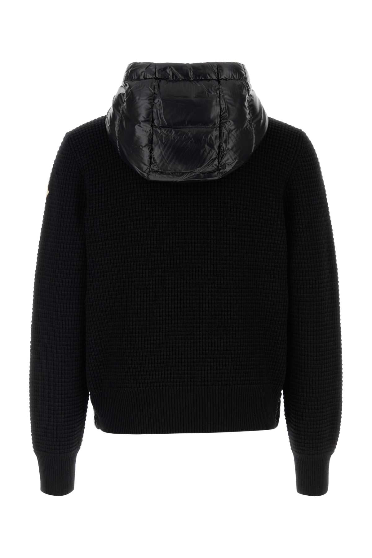 Moncler Men Black Wool Blend Jacket MONCLER