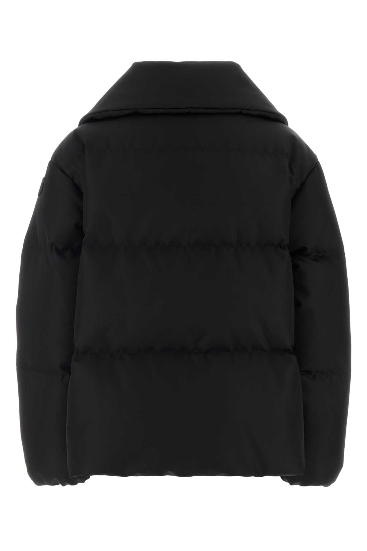 Moncler Women Black Polyester Manchot Down Jacket MONCLER