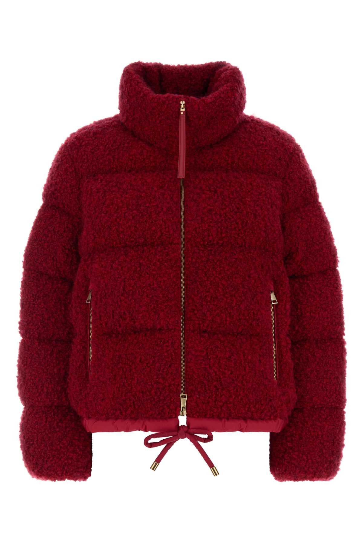 Moncler Women Red Boucle Trascendance Down Jacket MONCLER