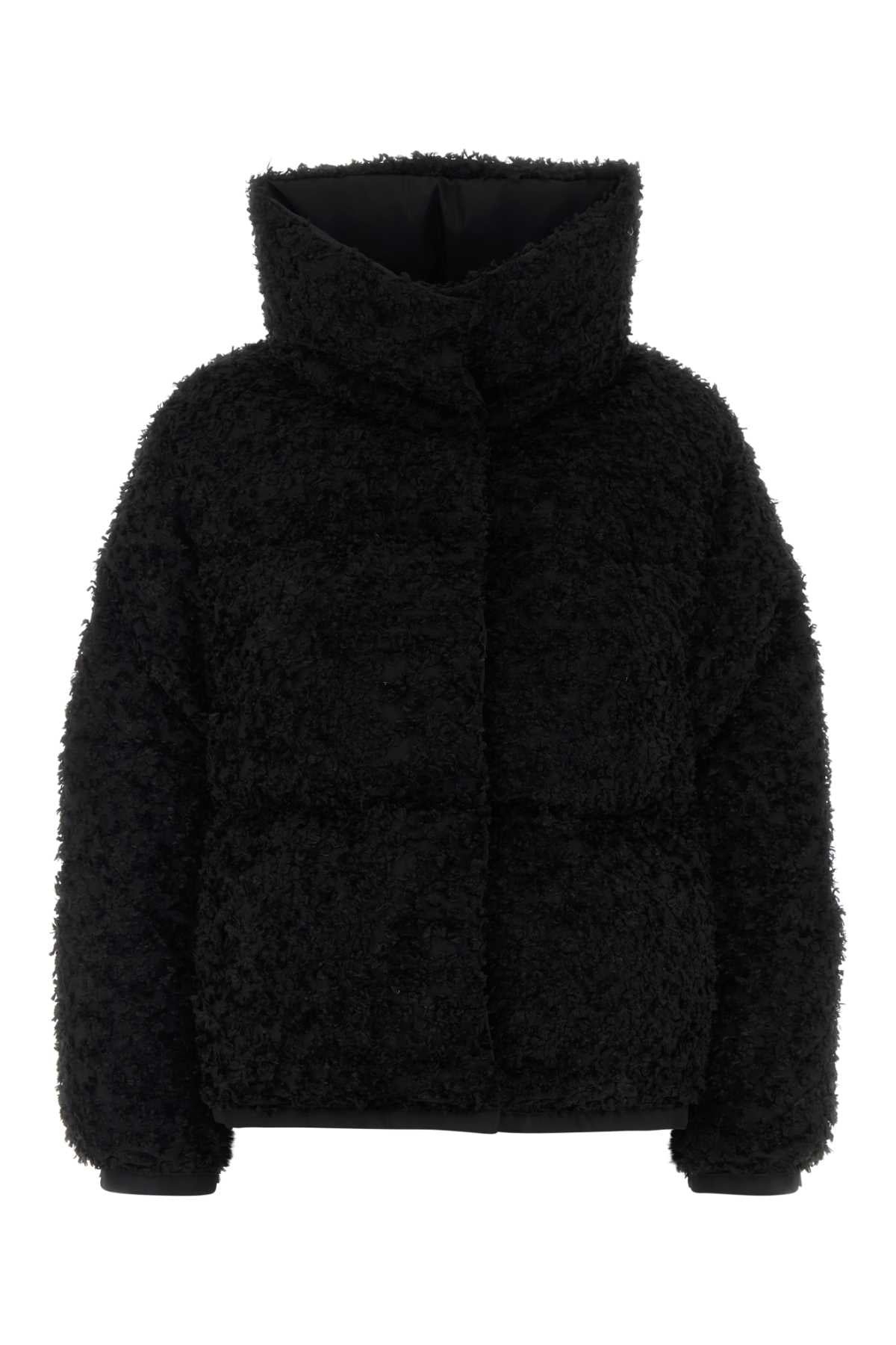 Moncler Women Black Boucle Sittelles Down Jacket MONCLER