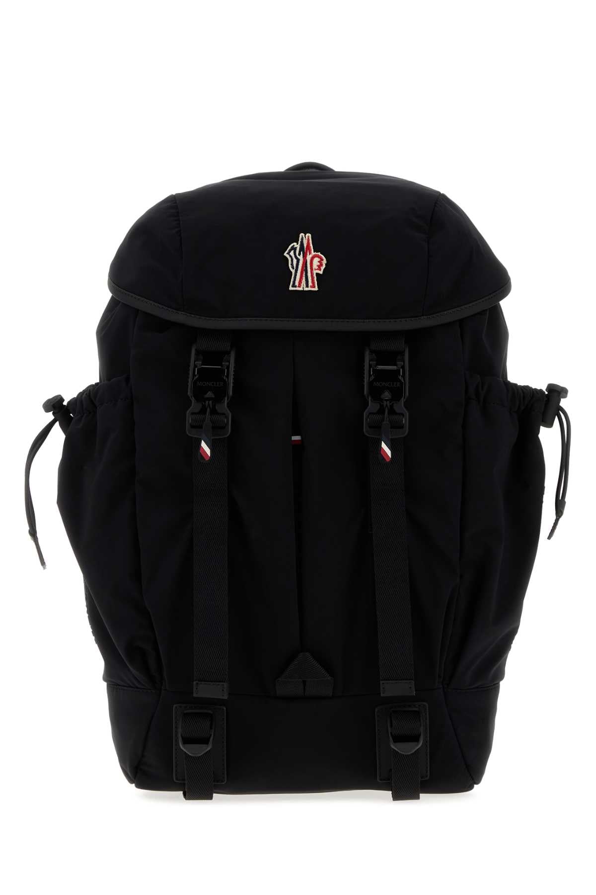 Moncler Grenoble Men Black Fabric Backpack MONCLER GRENOBLE