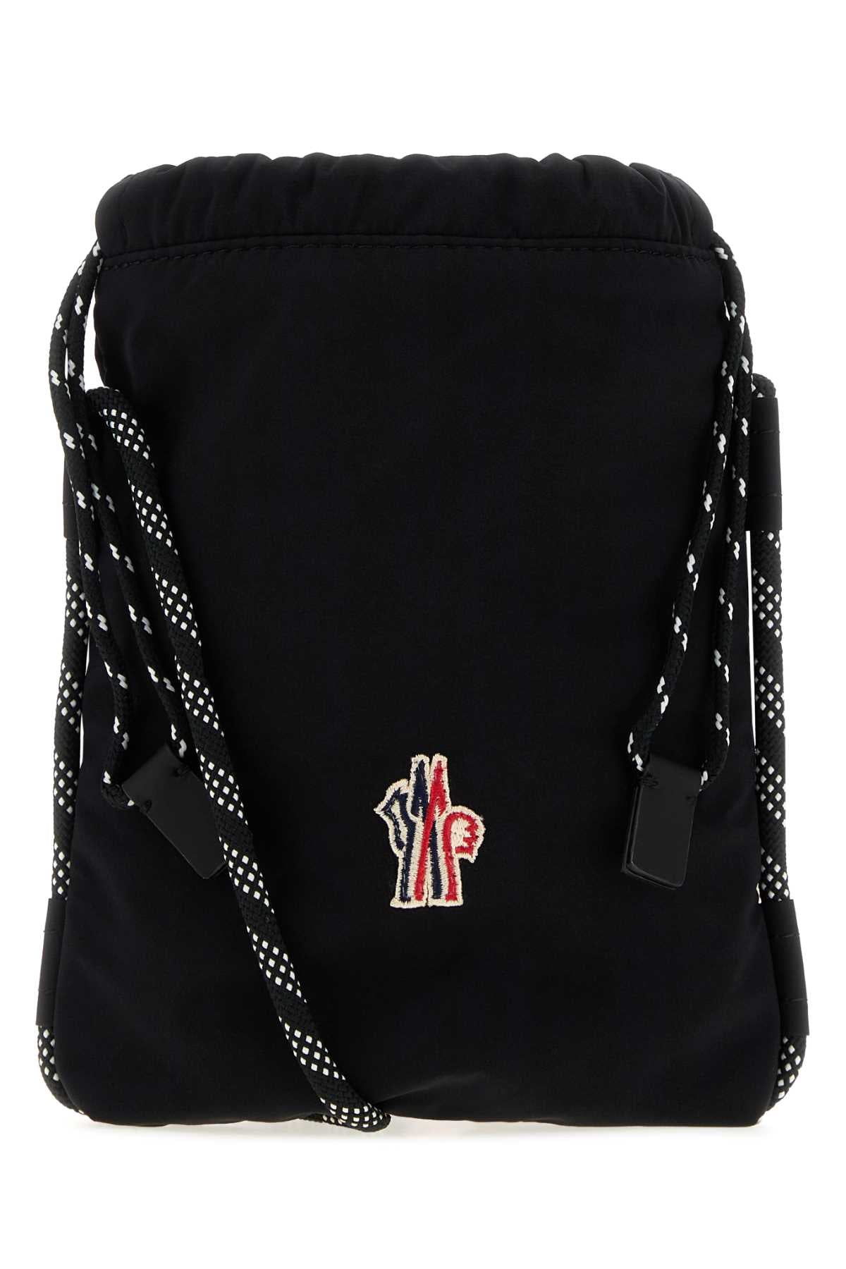 Moncler Grenoble Men Black Fabric Makaio Crossbody Bag MONCLER GRENOBLE