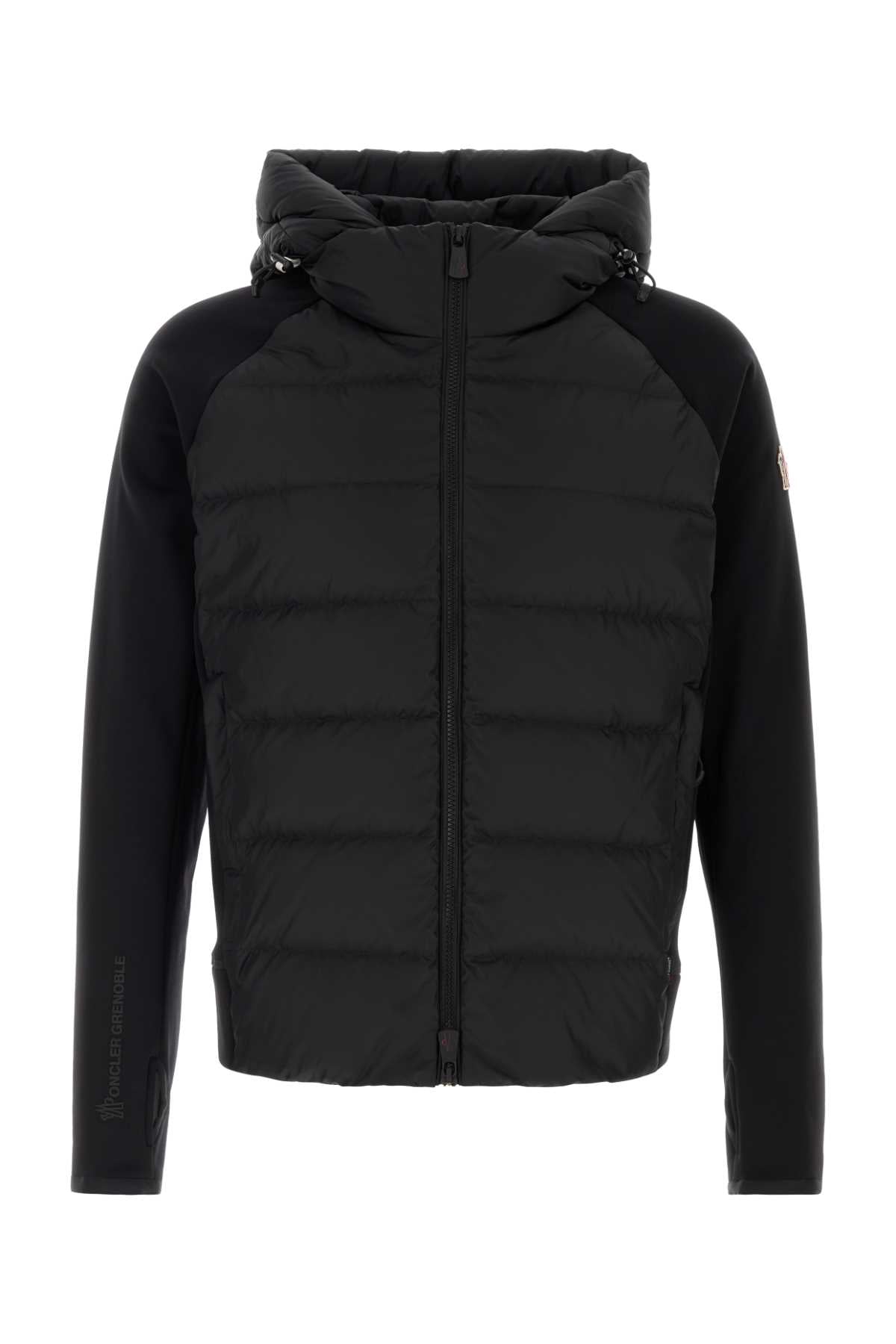 Moncler Grenoble Men Black Stretch Pile Jacket MONCLER GRENOBLE