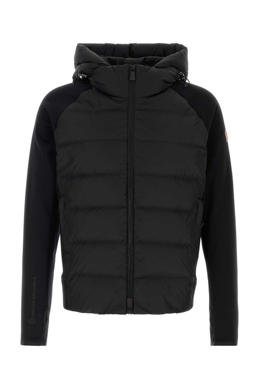 Moncler Grenoble Men Black Stretch Pile Jacket MONCLER GRENOBLE