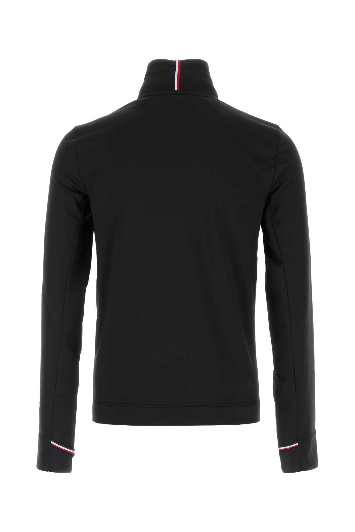 Moncler Grenoble Men Black Stretch Nylon T-Shirt MONCLER GRENOBLE