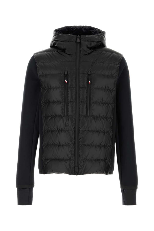 Moncler Grenoble Men Black Nylon Jacket MONCLER GRENOBLE