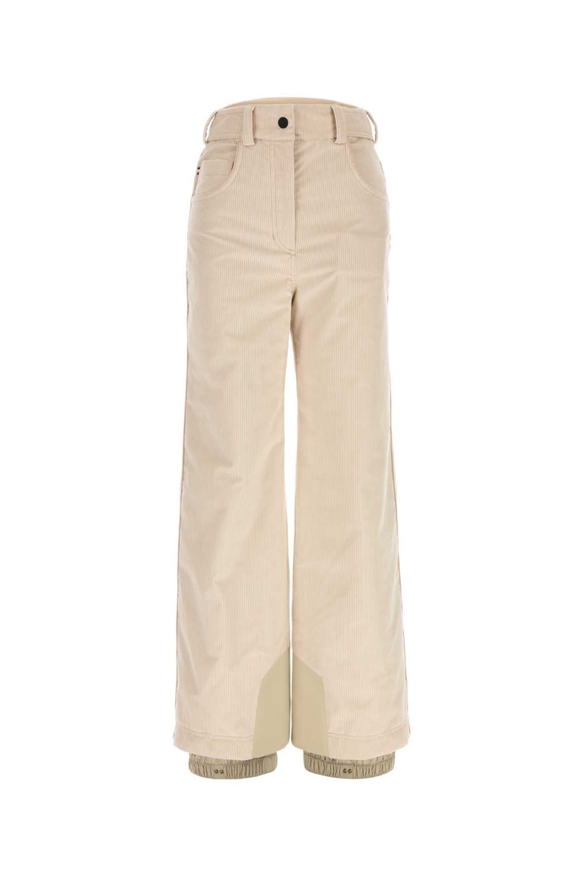 Moncler Grenoble Women Sand Corduroy Pant MONCLER GRENOBLE
