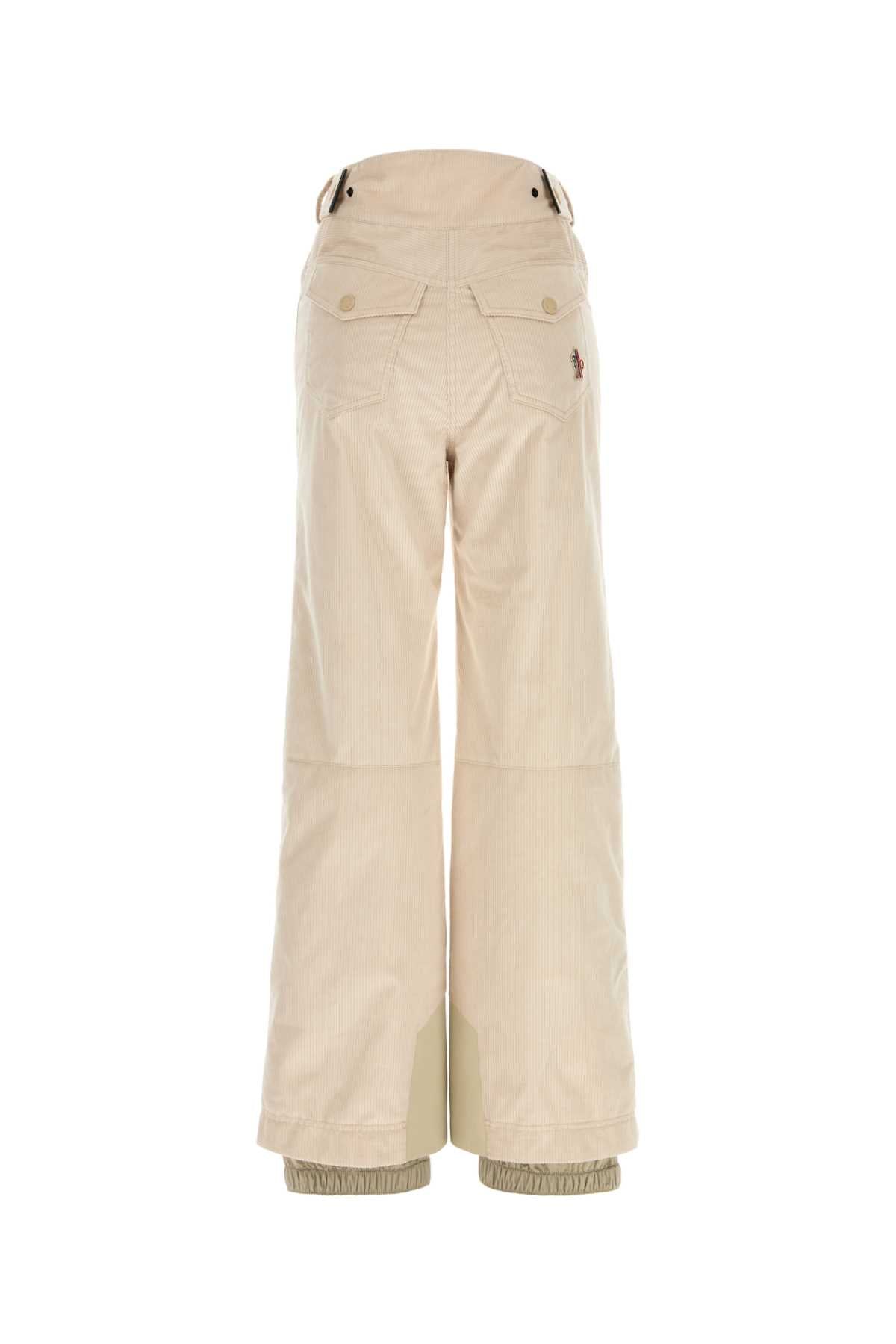 Moncler Grenoble Women Sand Corduroy Pant MONCLER GRENOBLE