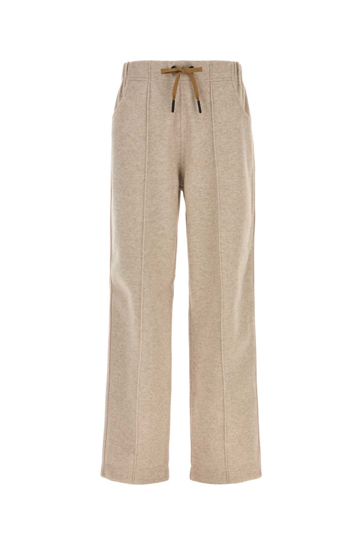 Moncler Grenoble Women Sand Flannel Pant MONCLER GRENOBLE
