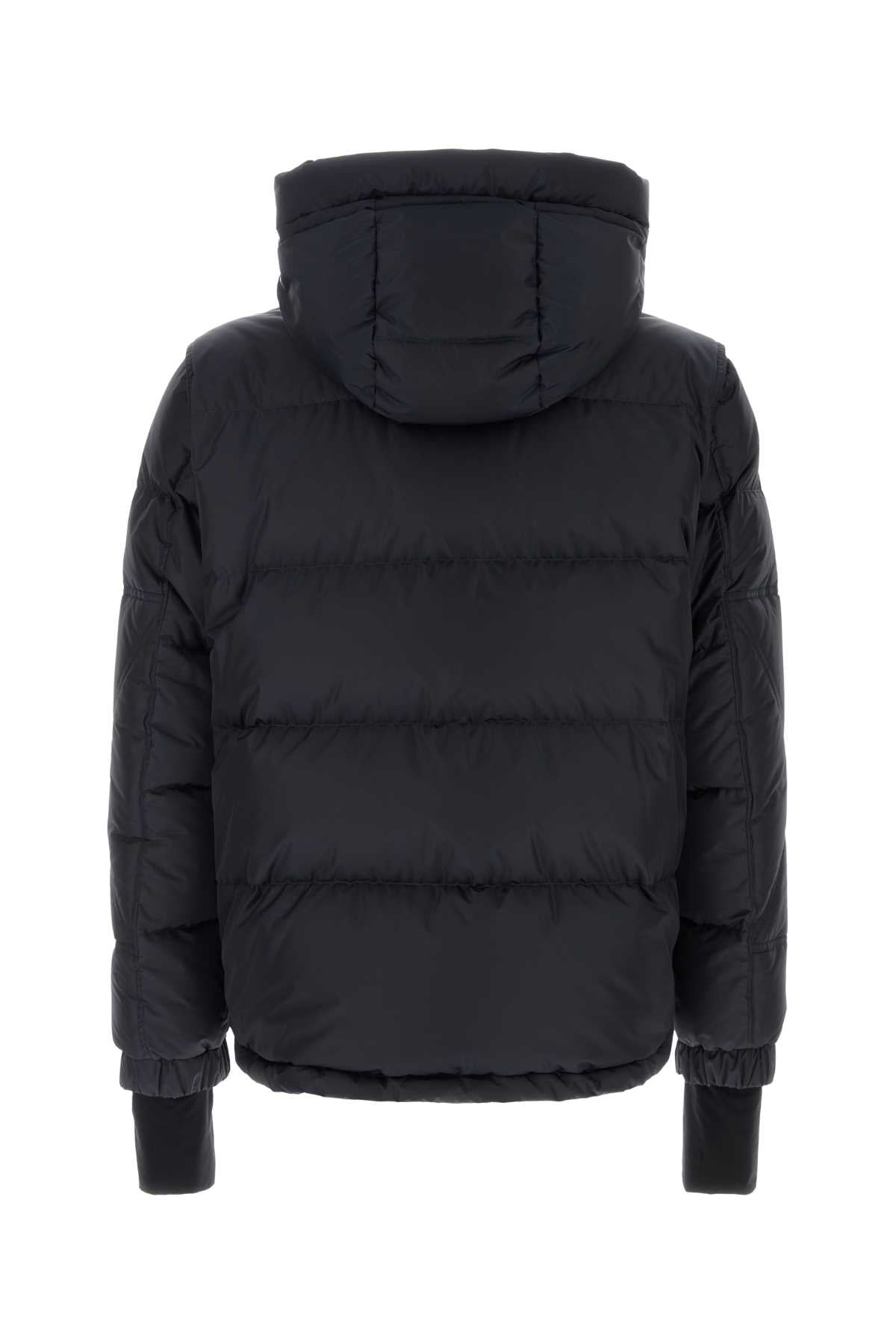 Moncler Grenoble Men Dark Blue Nylon Kasanka Down Jacket MONCLER GRENOBLE