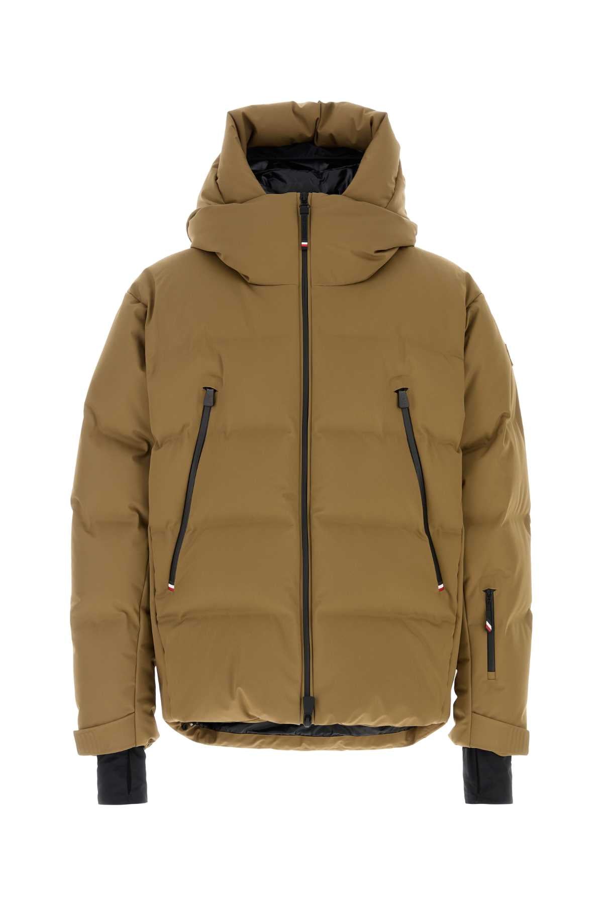 Moncler Grenoble Men Biscuit Stretch Nylon Fellberg Down Jacket MONCLER GRENOBLE