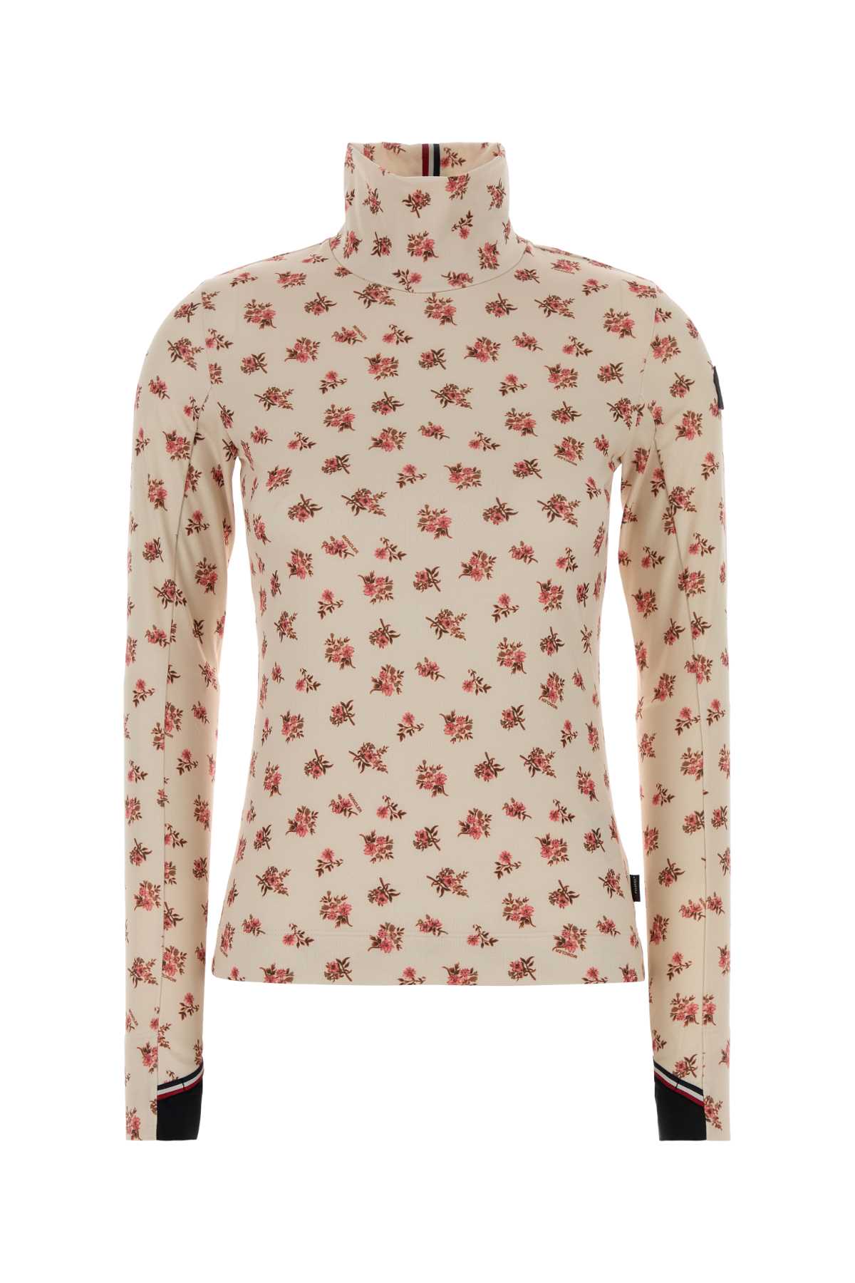 Moncler Grenoble Women Printed Stretch Polyester T-Shirt MONCLER GRENOBLE