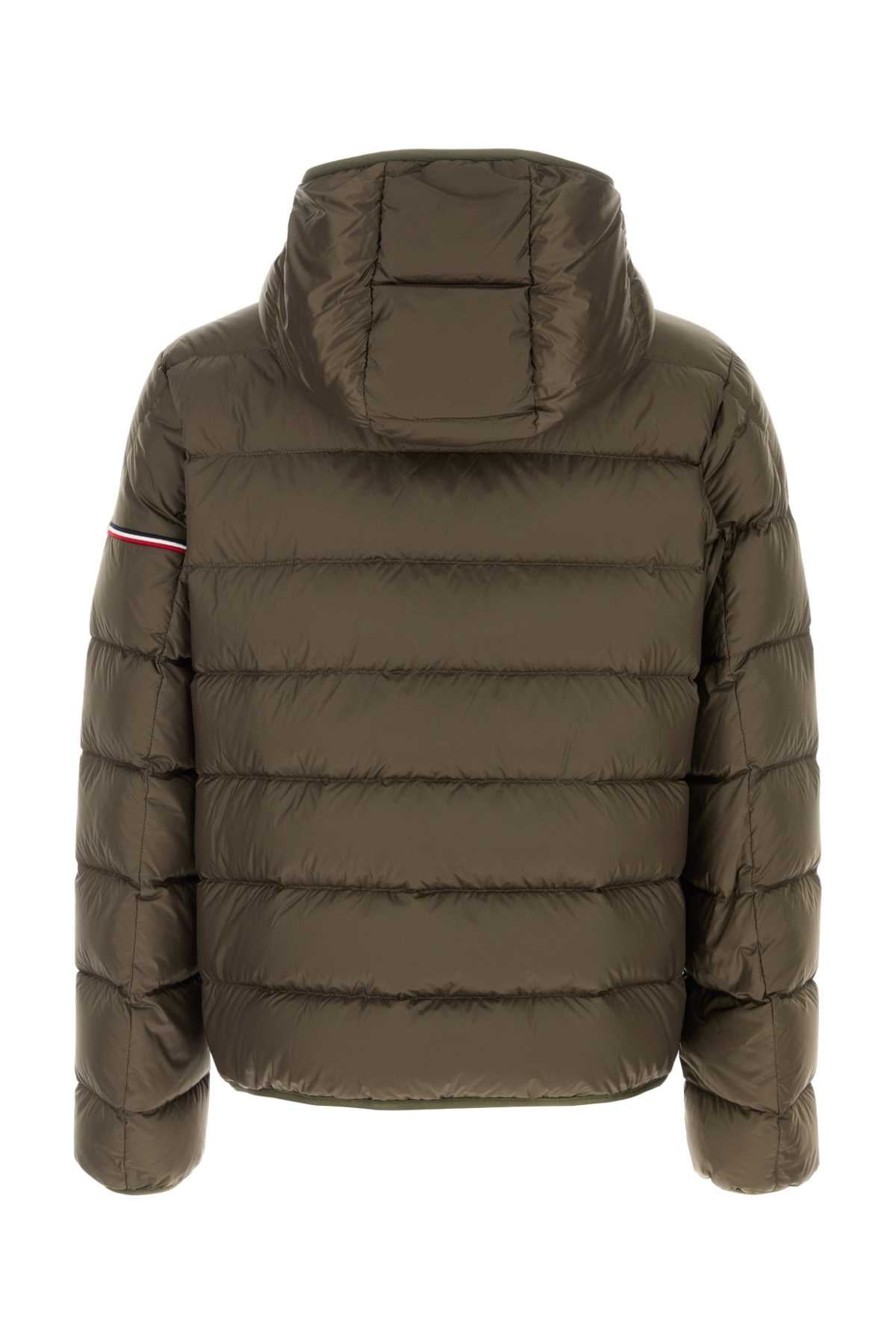 Moncler Men Mud Nylon Ravenlock Down Jacket MONCLER