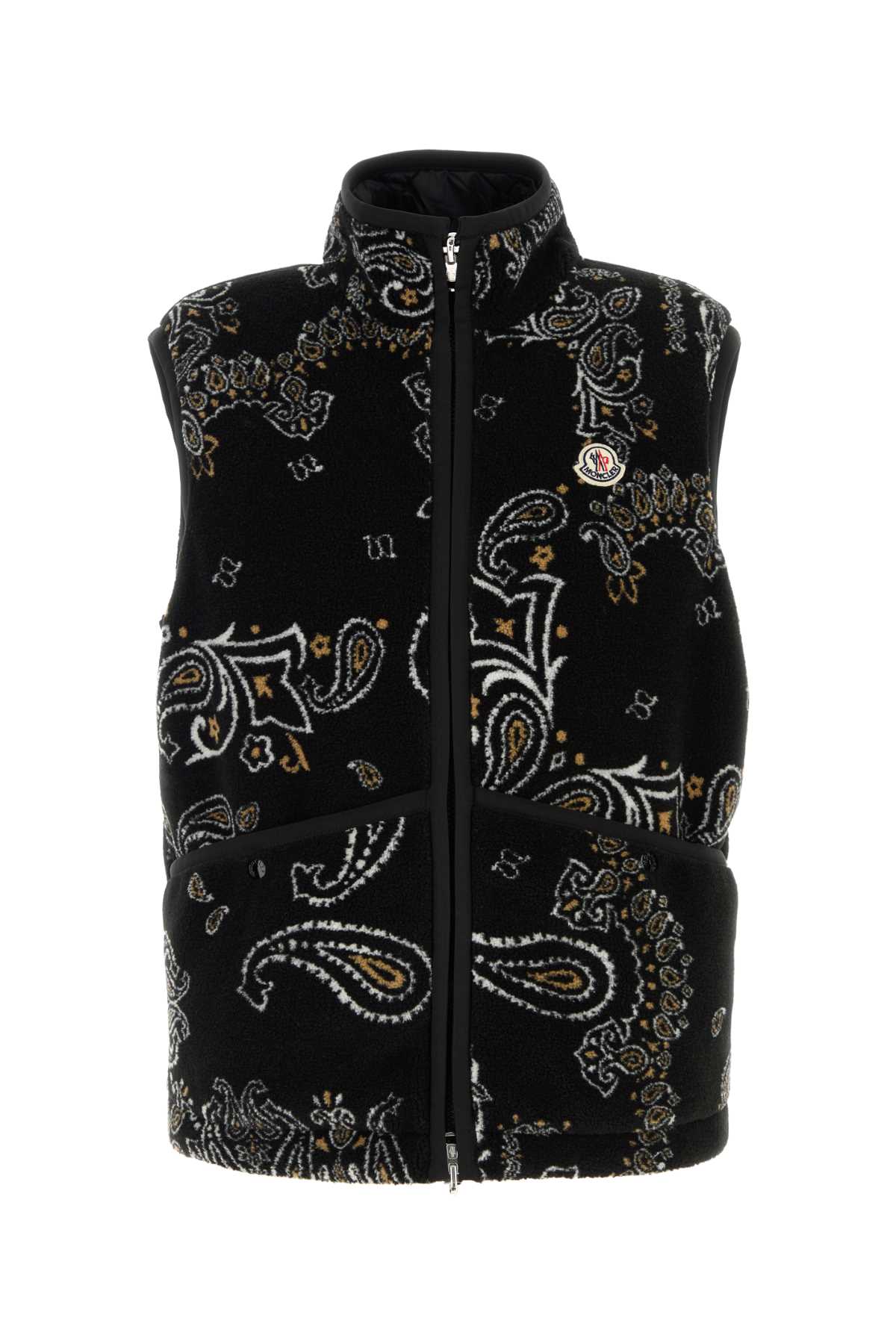 Moncler Men Printed Teddy Reversible Vest MONCLER