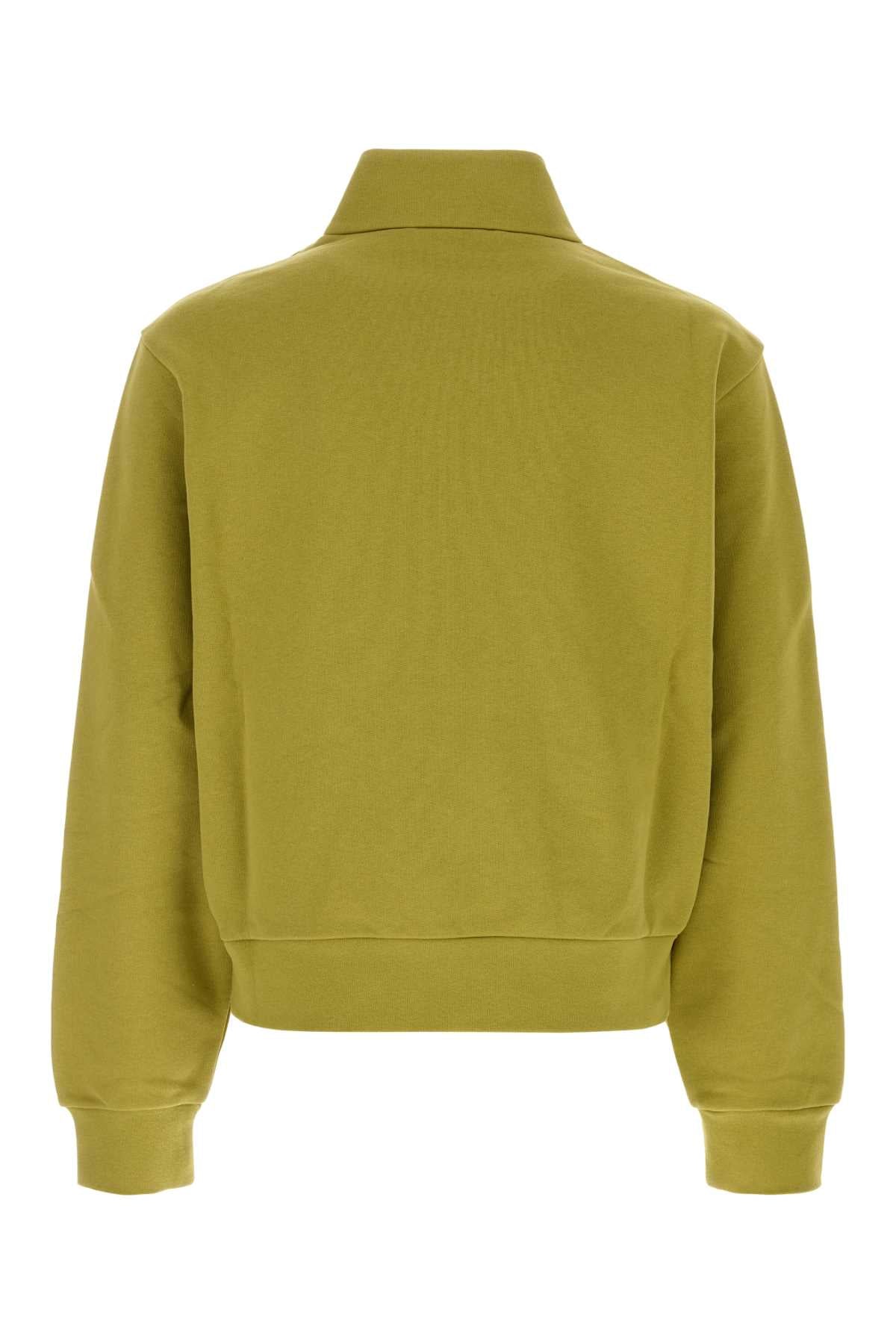 Moncler Men Pistachio Green Cotton Sweatshirt MONCLER