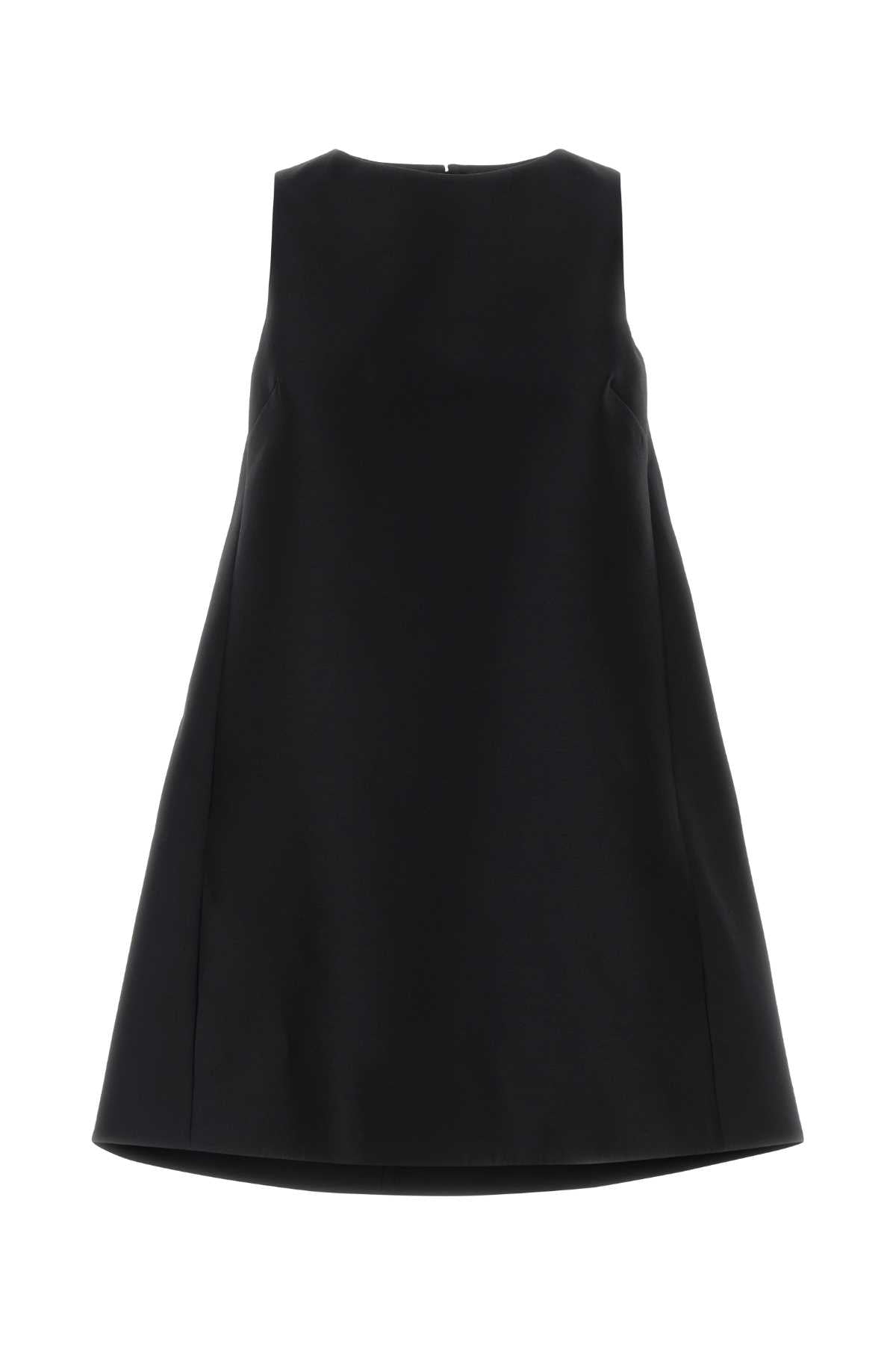 Balenciaga Women Black Wool Blend Dress BALENCIAGA