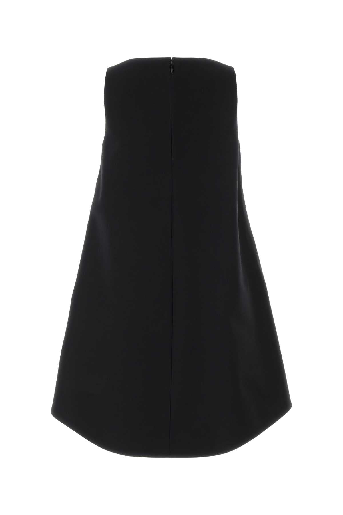 Balenciaga Women Black Wool Blend Dress BALENCIAGA