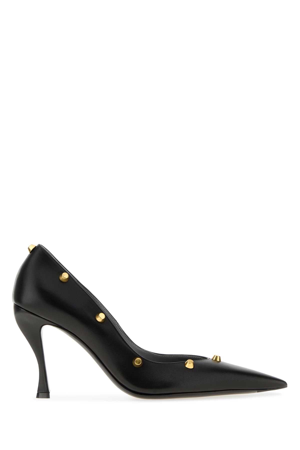 Balenciaga Women Black Leather Midnight City 95 Pumps BALENCIAGA
