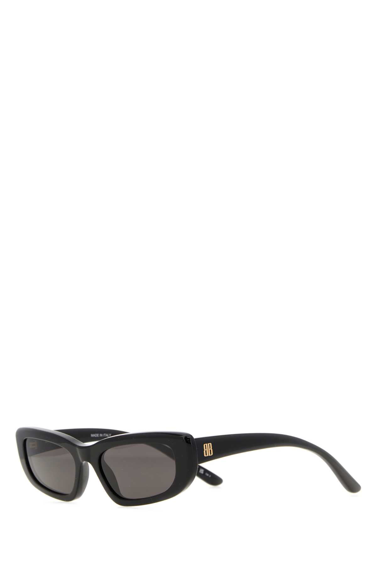 Balenciaga Women Black Acetate Palma Sunglasses BALENCIAGA