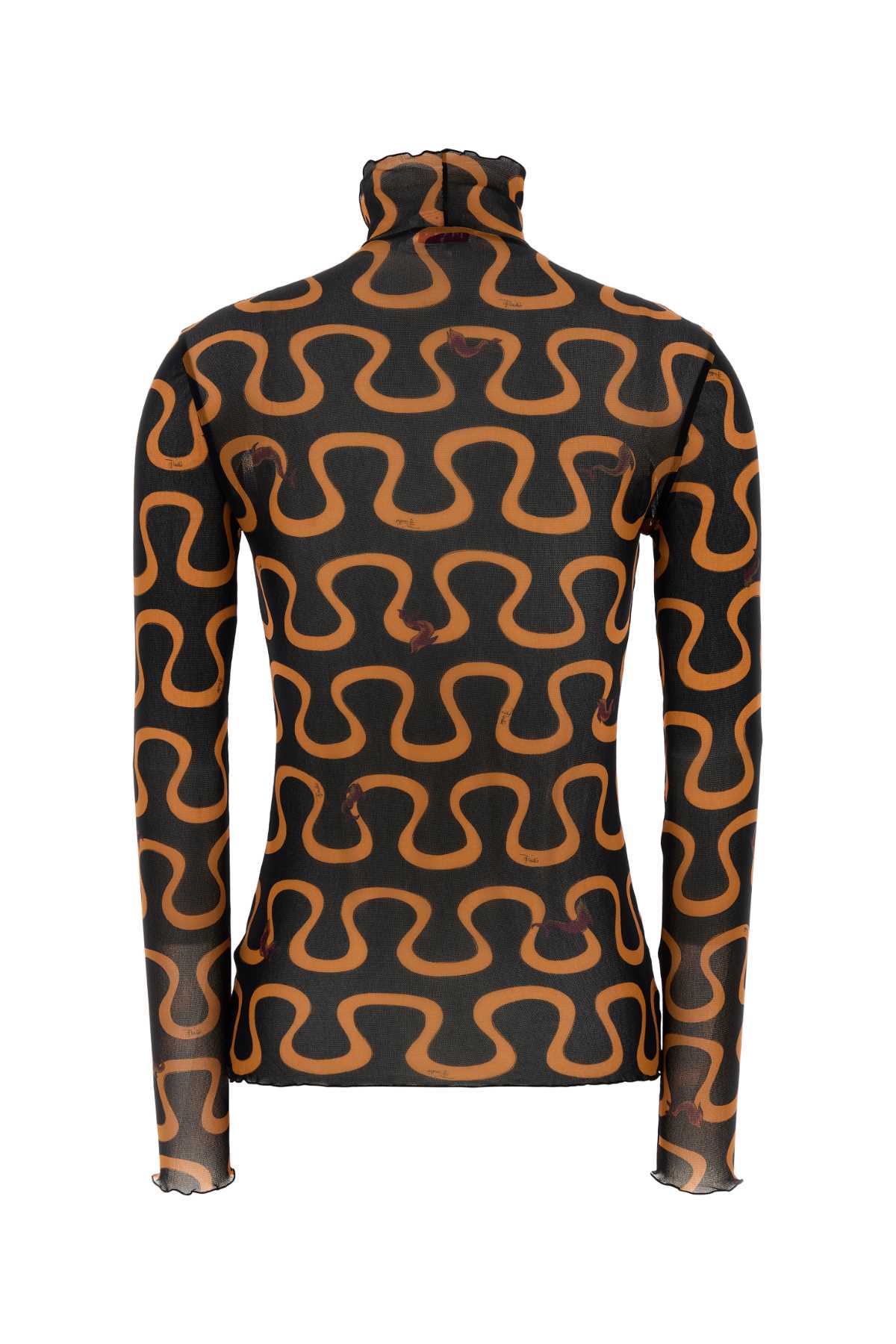 Emilio Pucci Women Printed Tulle Top PUCCI