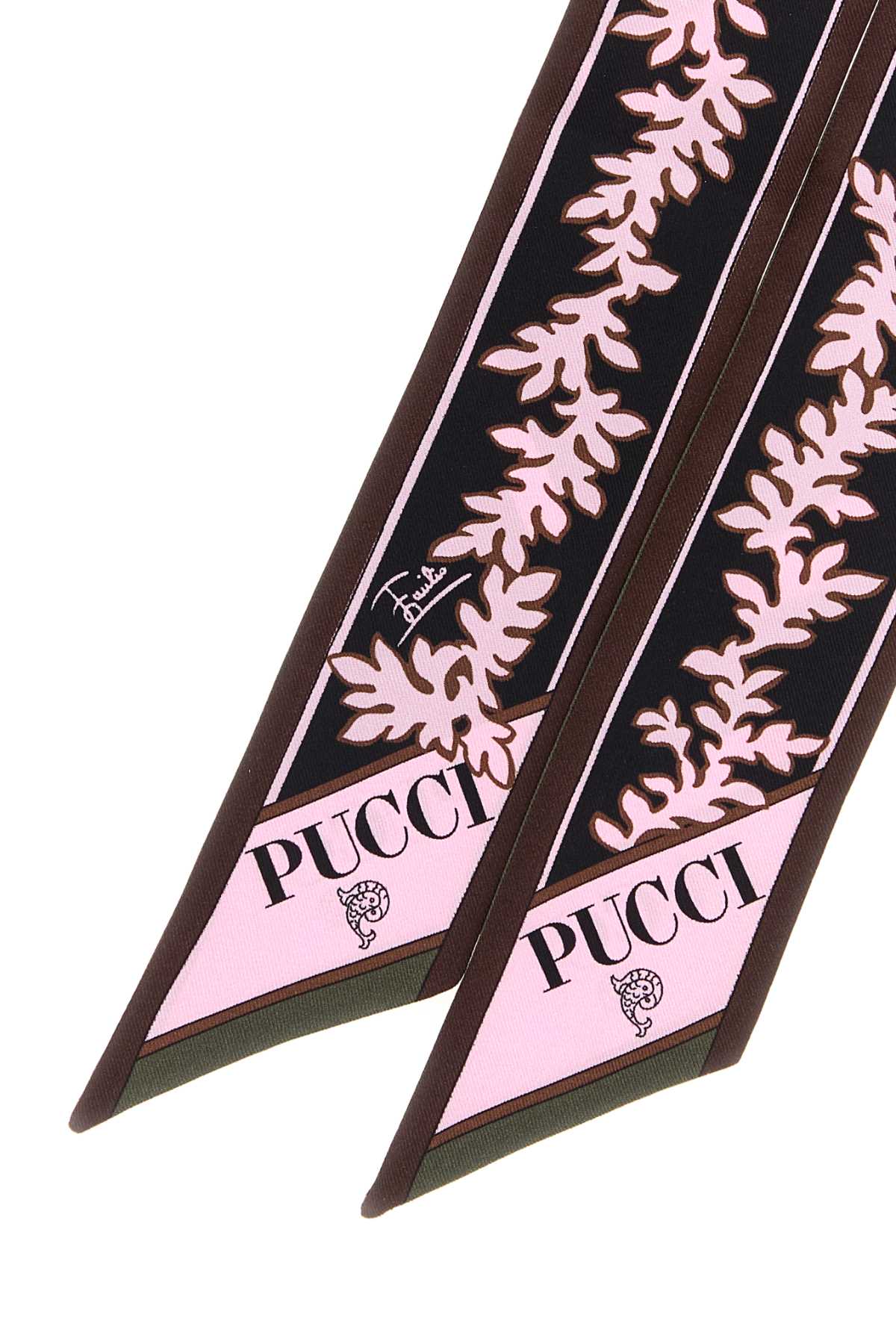 Emilio Pucci Women Printed Twill Foulard PUCCI