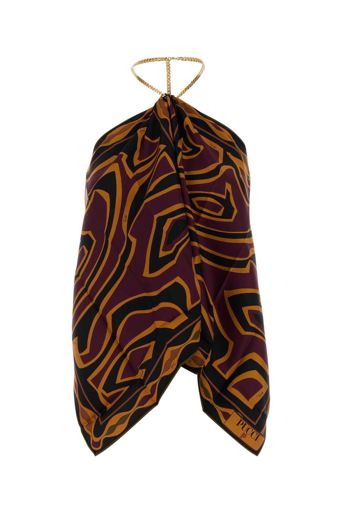 Emilio Pucci Women Printed Twill Top PUCCI