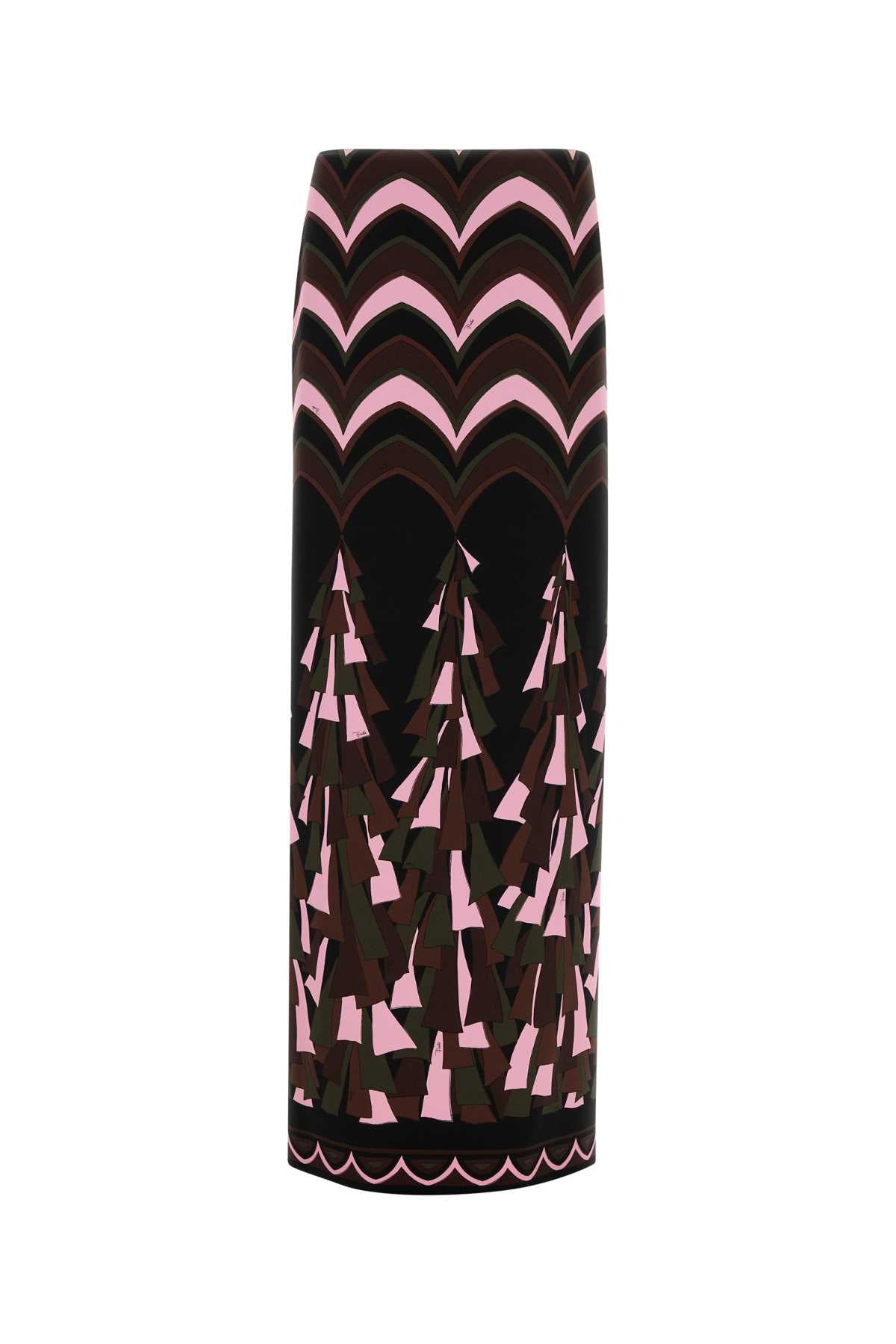 Emilio Pucci Women Printed Jersey Skirt PUCCI