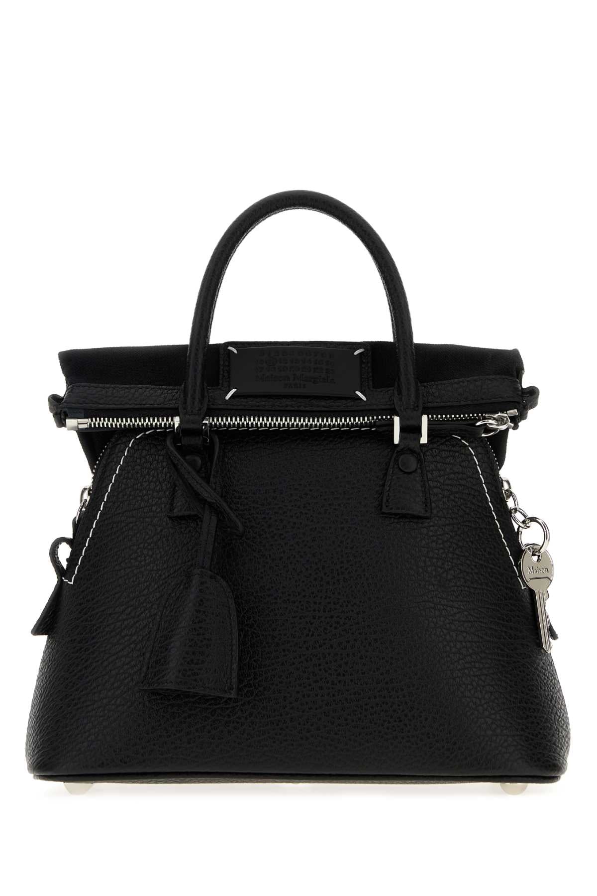 Maison Margiela Women Black Leather Mini Classique 5Ac Handbag MAISON MARGIELA