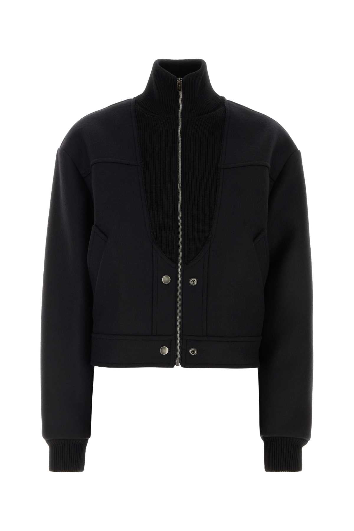 Maison Margiela Women Black Wool Jacket MAISON MARGIELA