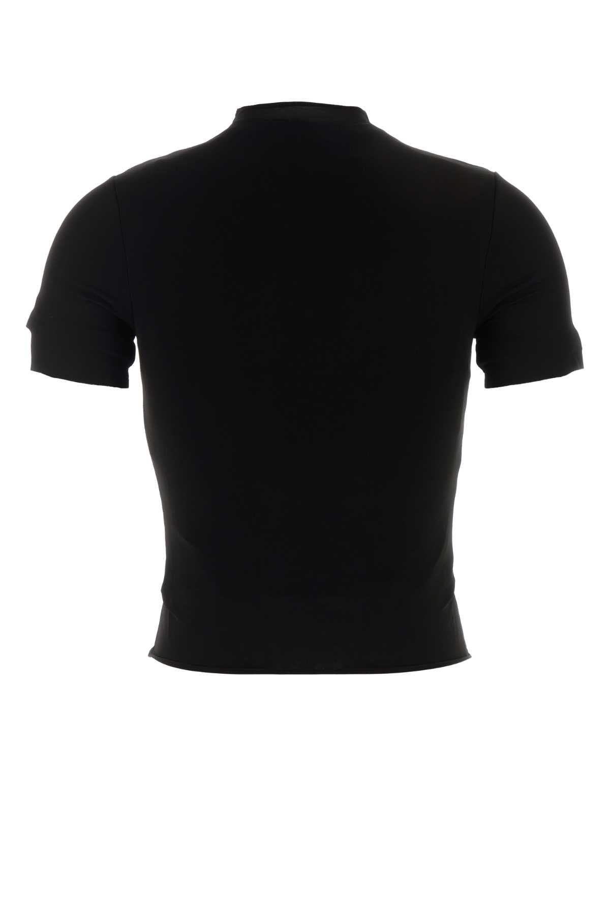 Maison Margiela Women Black Jersey Top MAISON MARGIELA